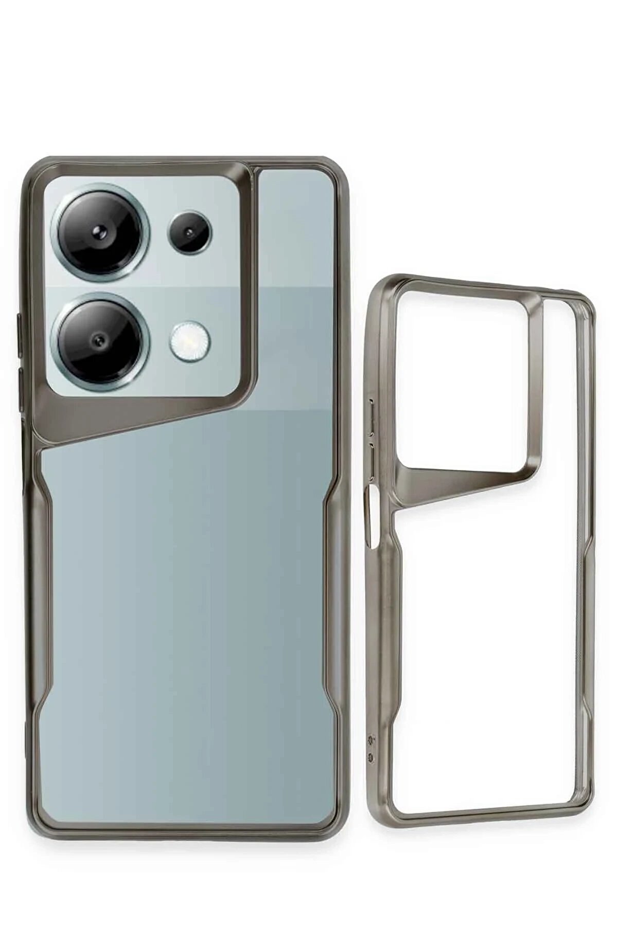 Xi̇aomi̇ Redmi̇ Note 13 Pro 4G Kılıf Boyi̇ Si̇li̇kon Kapak - Deri̇n Mor - Dropx1952-7076