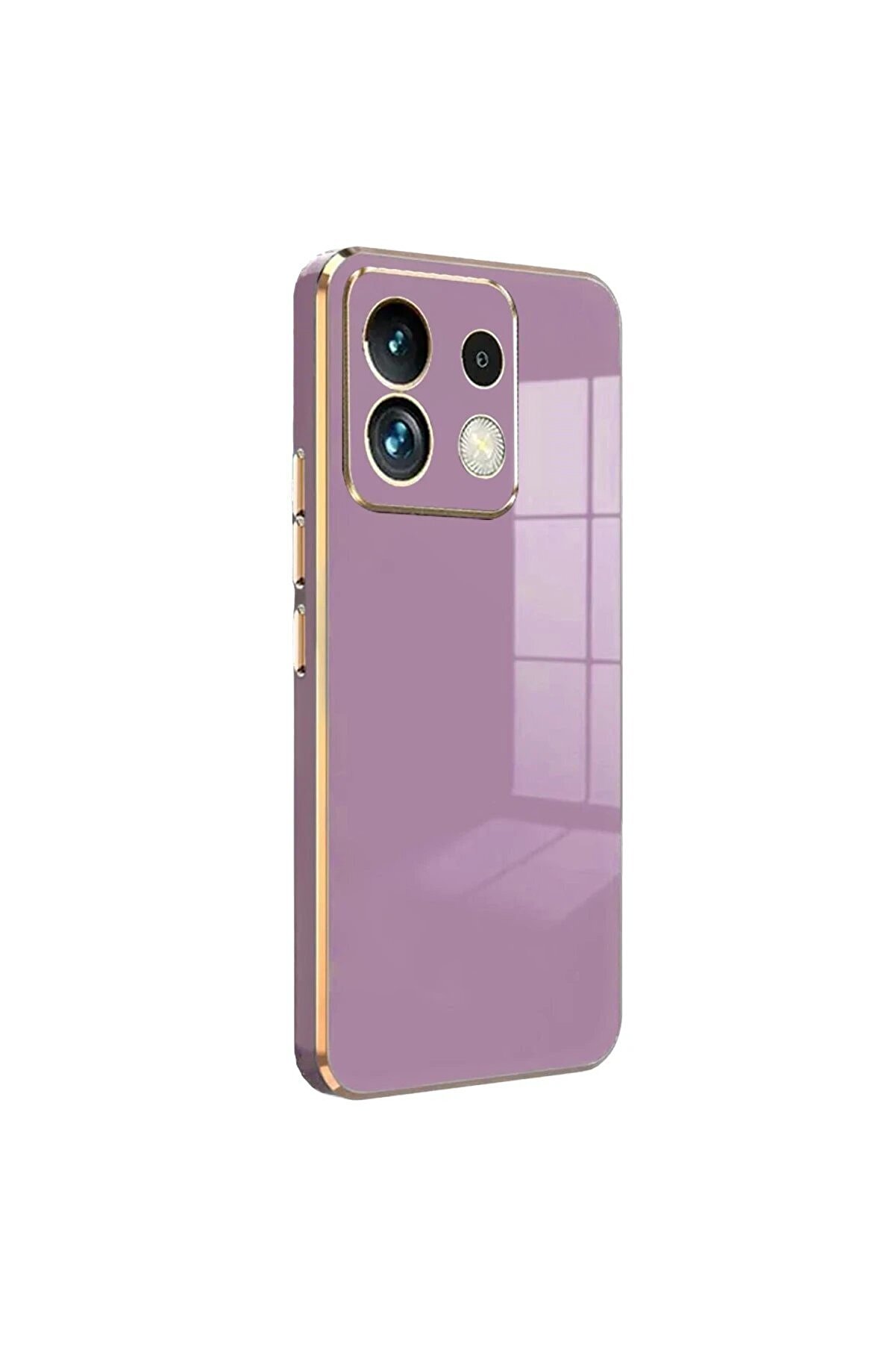 CepteToptan Xiaomi Redmi Note 13 Pro 5G Kılıf Volet Silikon - Mor - DROPX6860-6026