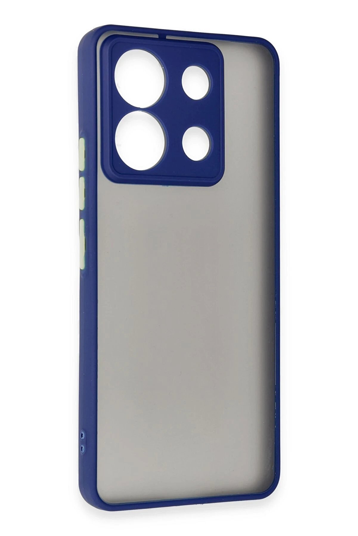 Xi̇aomi̇ Redmi̇ Note 13 5G Kılıf Montreal Si̇li̇kon Kapak - Laci̇vert - Dropx3989-6857