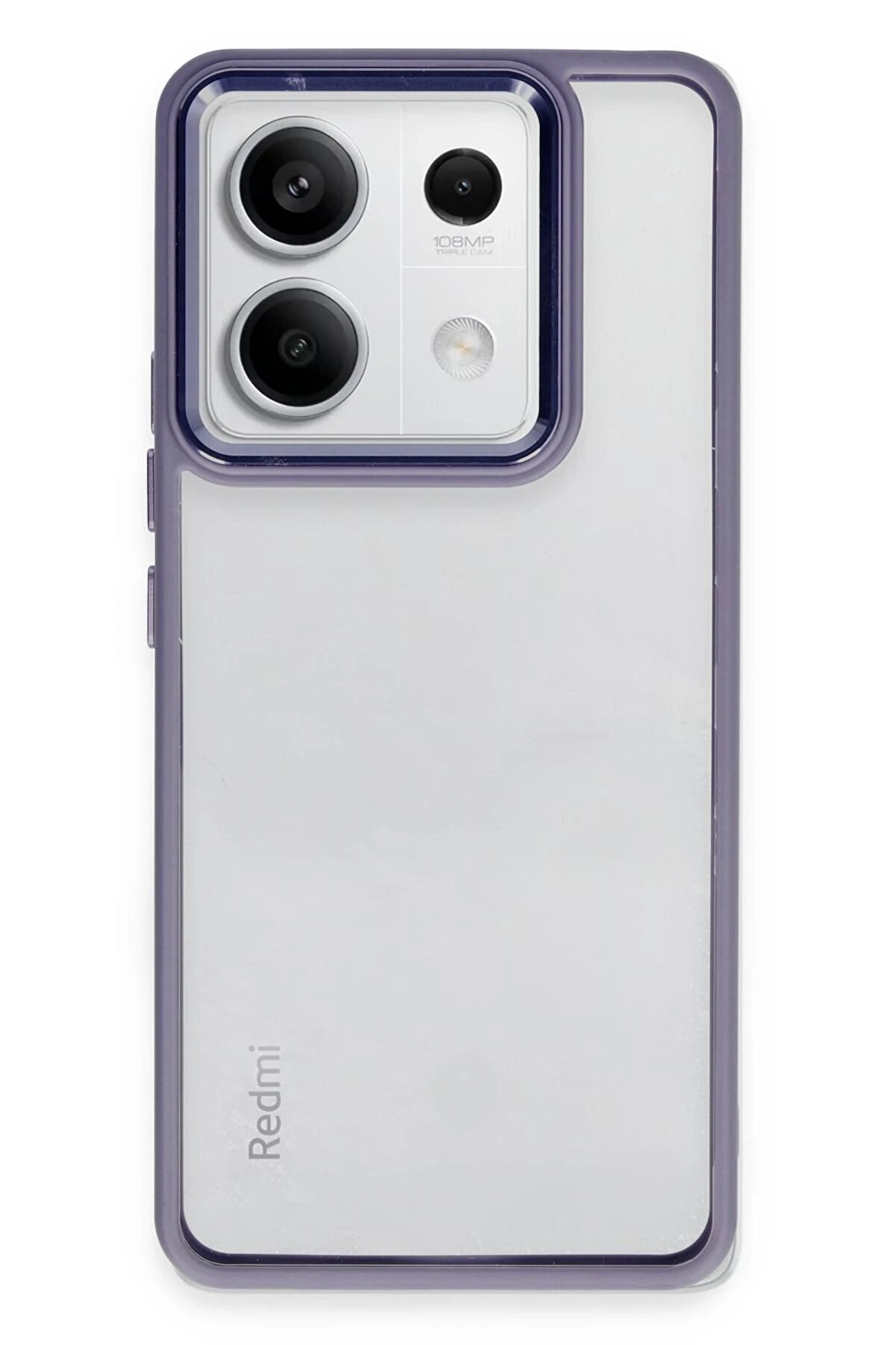 CepteToptan Xiaomi Redmi Note 13 4G Kılıf Power Silikon - Lila - DROPX7224-7928