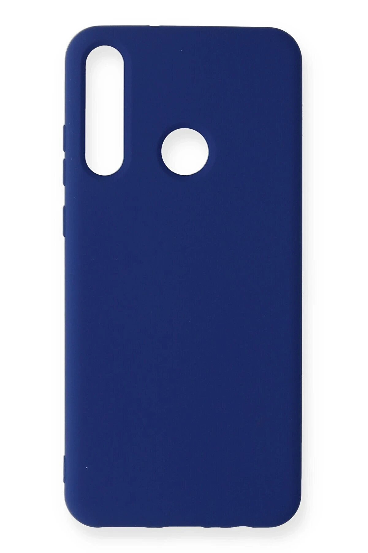 CepteToptan Huawei Y6P Kılıf Nano içi Kadife Silikon - Lacivert - DROPX9371-8728