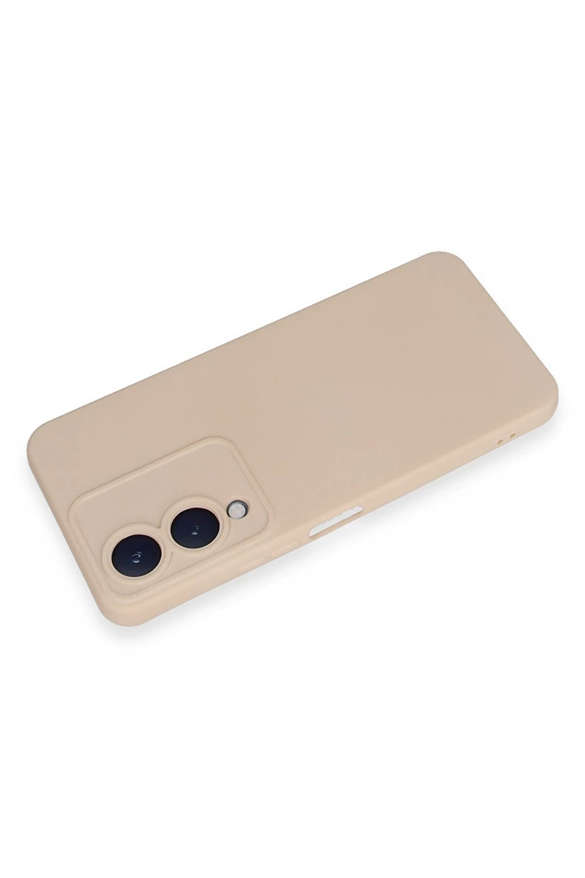 Vi̇vo Y17S Kılıf Nano İçi̇ Kadi̇fe Si̇li̇kon - Pudra - Dropx7171-3602