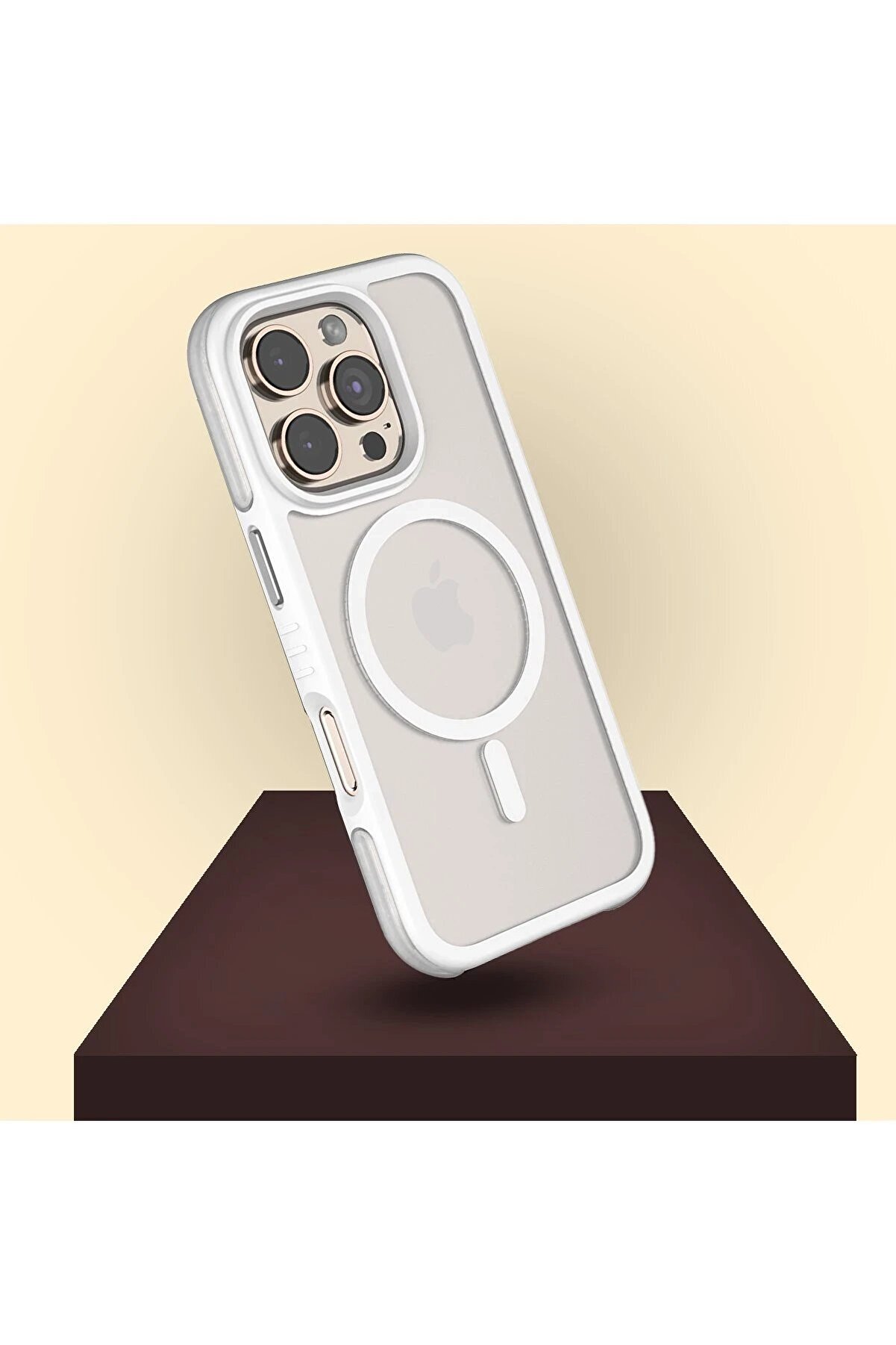 İphone 16 Pro Max Orbi̇t Magsafe Kapak - Ti̇tan Gri̇ - Dropx8177-5195