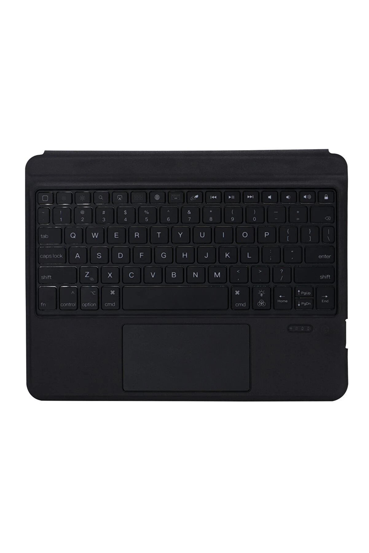 T5207D İpad Pro 11 (2022) Uyumlu Kılıf İnter Ledli̇ Klavyeli̇ Tablet Kılıfı - Si̇yah - Dropx7155-4239