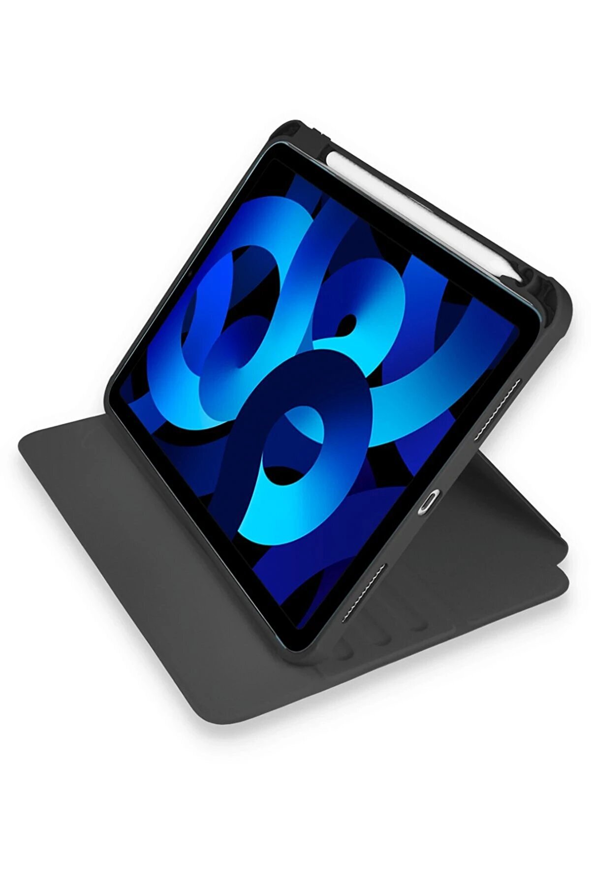 İpad Pro 11 (2021) Kılıf Starli̇ng 360 Kalemli̇kli̇ Tablet Kılıf - Si̇yah - Dropx7198-9087