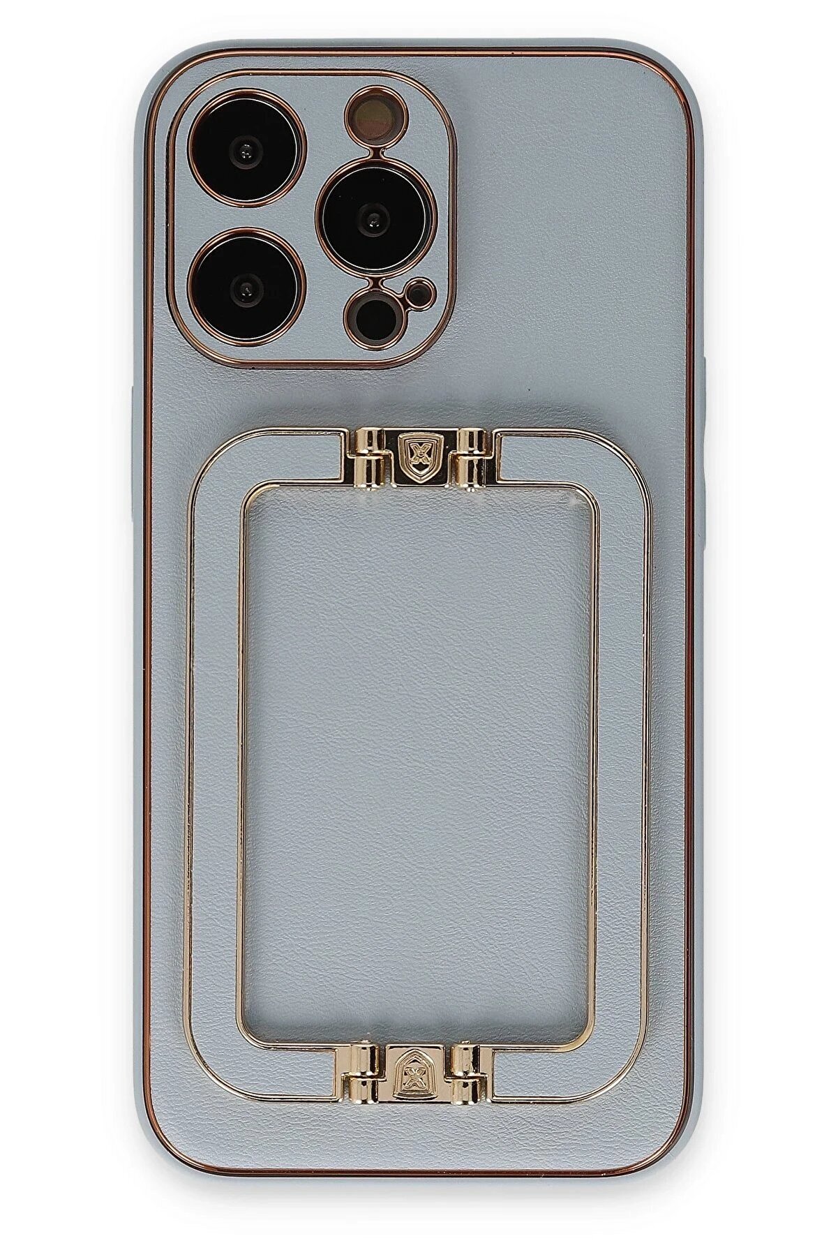 CepteToptan iPhone 13 Pro Max Kılıf Coco Elit Kapak - Turkuaz - DROPX1709-9481