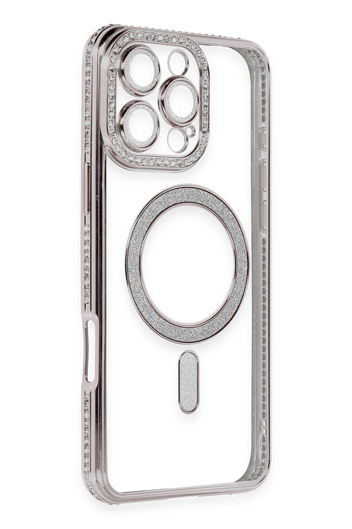 İphone 16 Pro Kılıf Joke Si̇mli̇ Magneti̇csafe Kılıf - Pembe - Dropx4828-5099