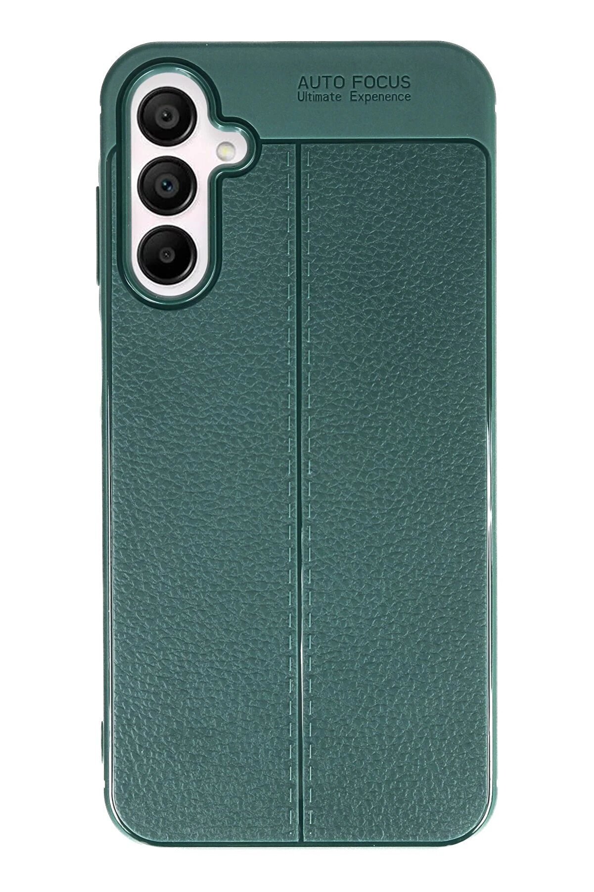 CepteToptan Samsung Galaxy A25 5G Kılıf Auto Focus Kapak - Koyu Yeşil - DROPX4008-5517