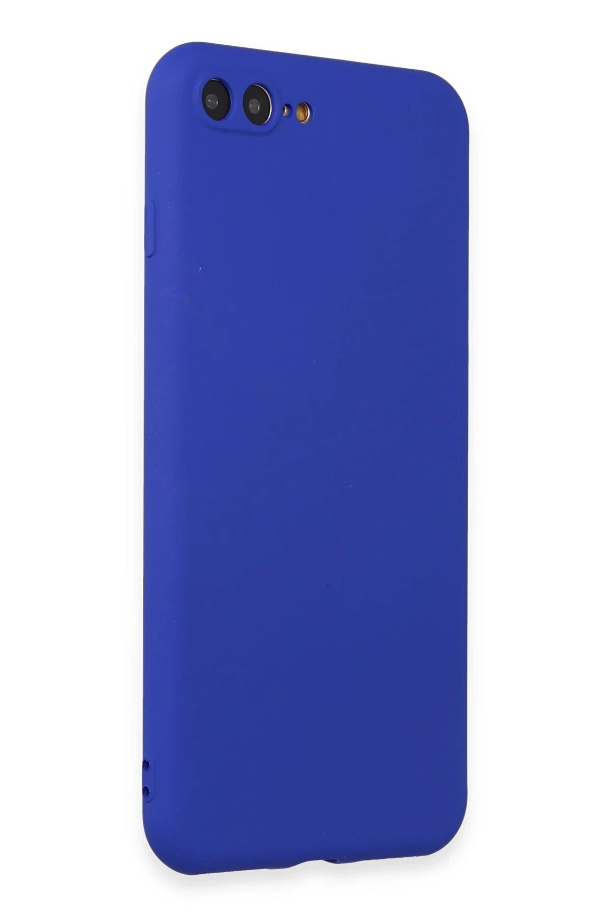 İphone 7 Plus Kılıf Fi̇rst Si̇li̇kon - Koyu Mavi̇ - Dropx9273-3302