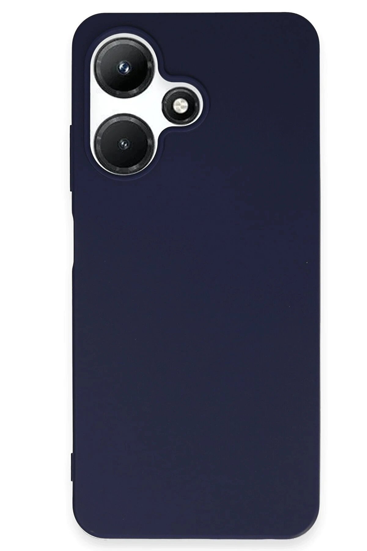 CepteToptan İnfinix Hot 30i Kılıf First Silikon - Lacivert - DROPX5101-7830