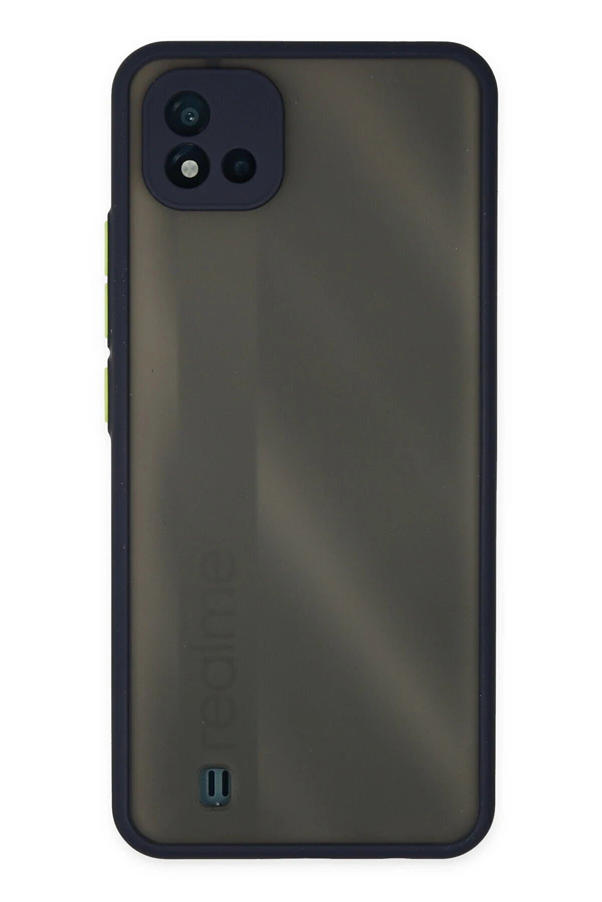 CepteToptan Realme C11 2021 Kılıf Montreal Silikon Kapak - Lacivert - DROPX9826-3749