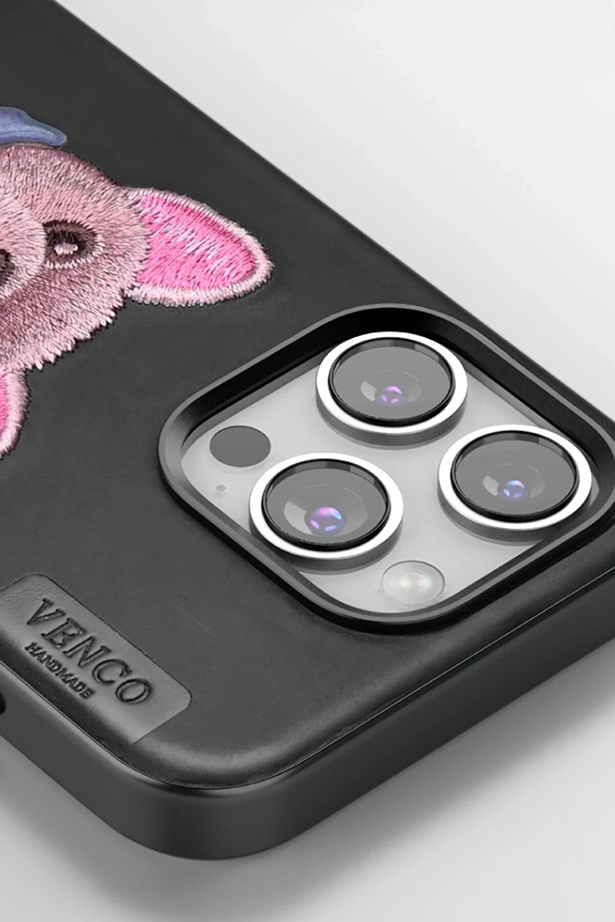 İphone 16 Pro Max Cute Desenli̇ Kapak - Laci̇vert - Ogz1709-5408