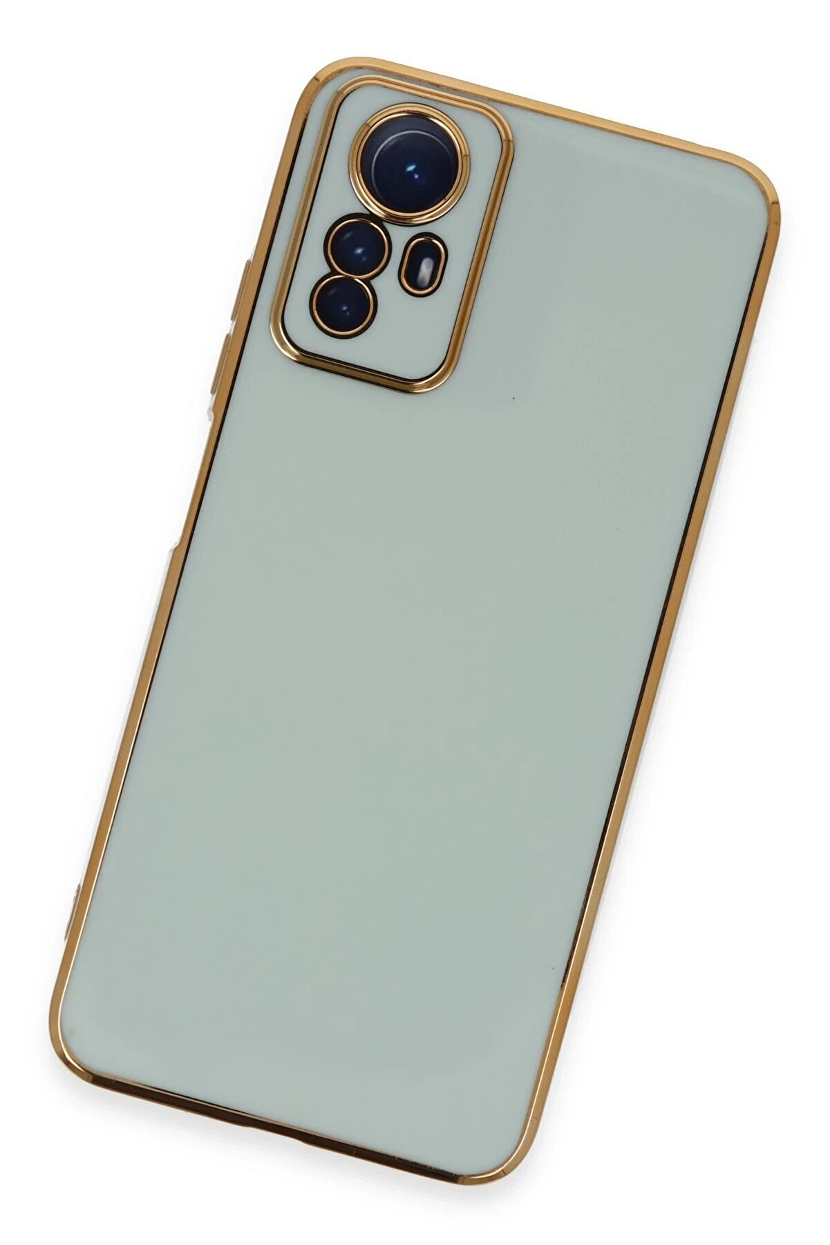 Xi̇aomi̇ Redmi̇ Note 12S Kılıf Volet Si̇li̇kon - Açık Yeşi̇l - Dropx2075-9762