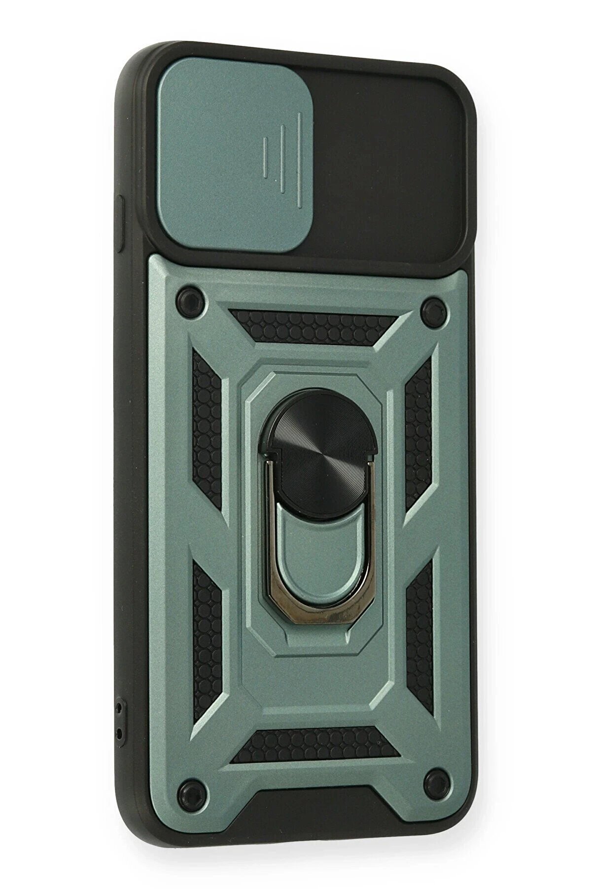 İphone 7 Plus Kılıf Pars Lens Y&uuml;z&uuml;kl&uuml; Si̇li̇kon - Yeşi̇l - Dropx8066-4692