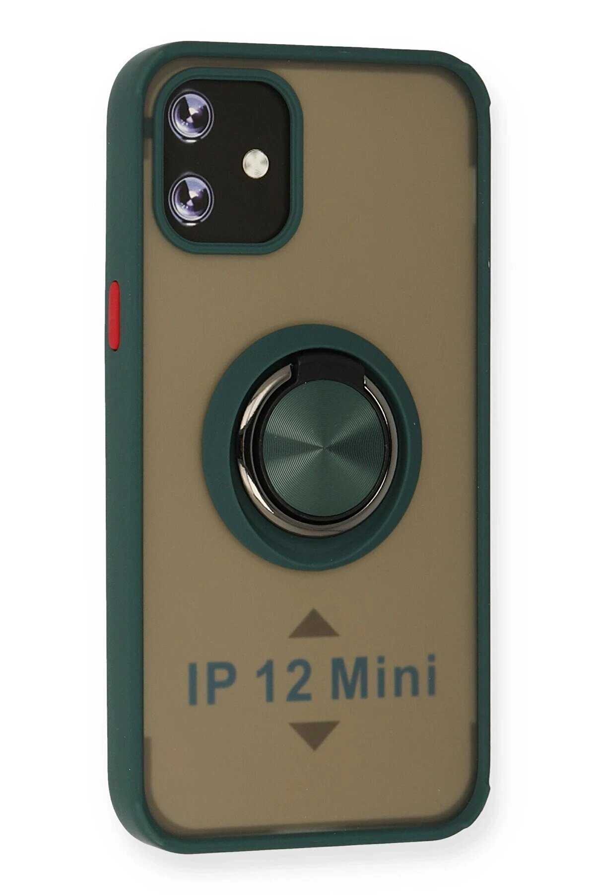 İphone 12 Mi̇ni̇ Kılıf Montreal Y&uuml;z&uuml;kl&uuml; Si̇li̇kon Kapak - Yeşi̇l - Dropx7069-4060