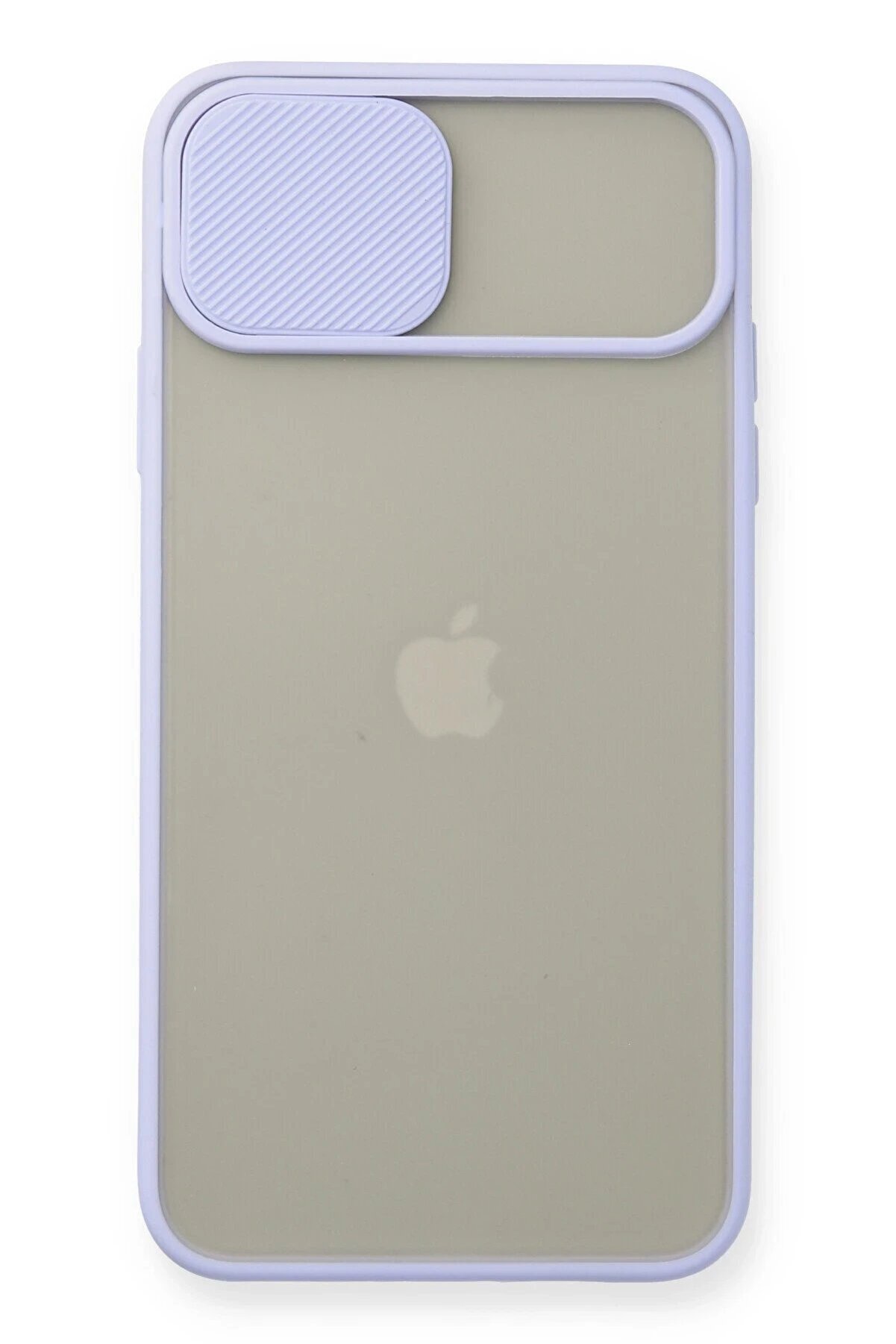 İphone 11 Pro Max Kılıf Palm Buzlu Kamera Sürgülü Si̇li̇kon - Li̇la - Dropx7109-4425