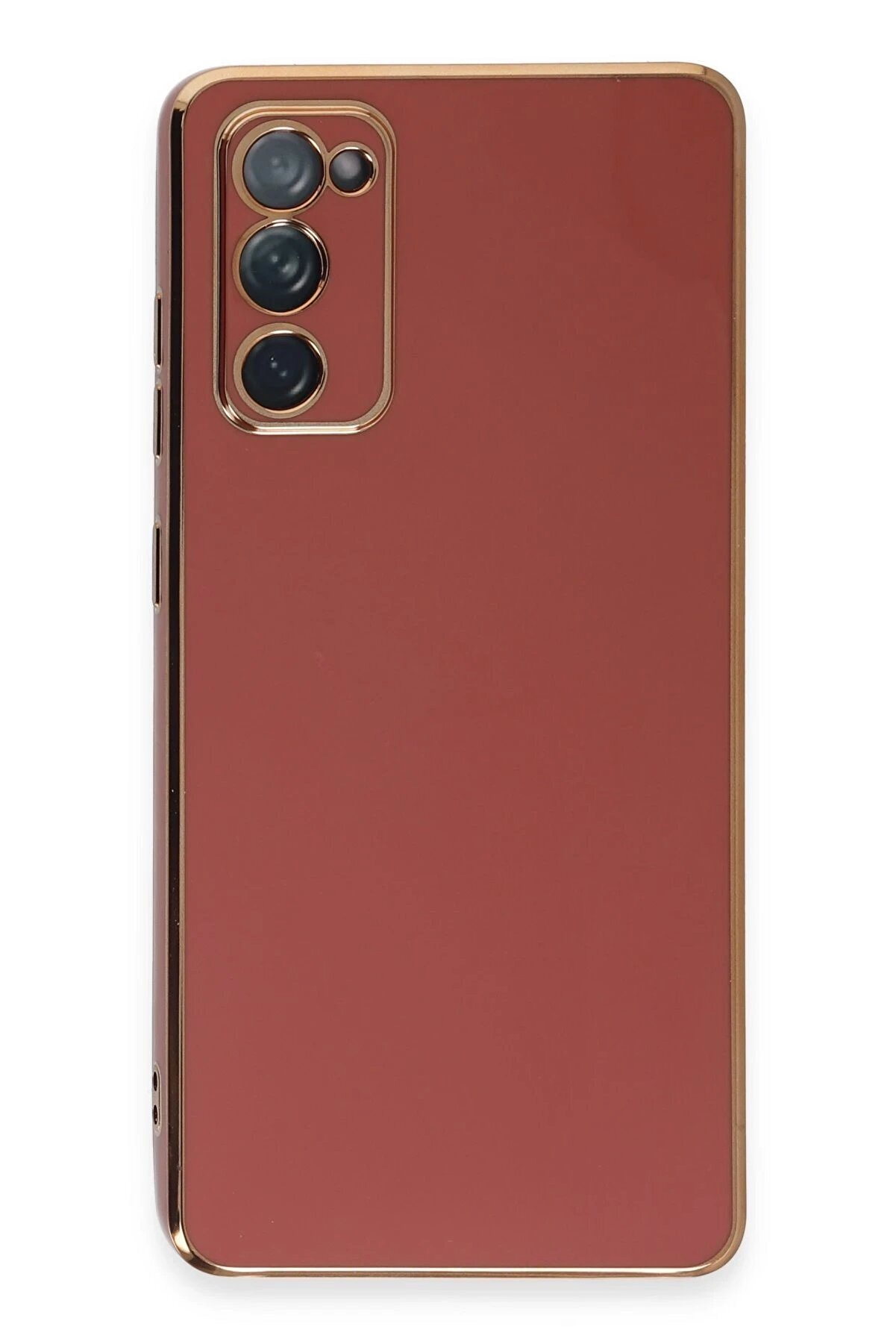 CepteToptan Samsung Galaxy S20 FE Kılıf Volet Silikon - Kırmızı - DROPX1084-2049