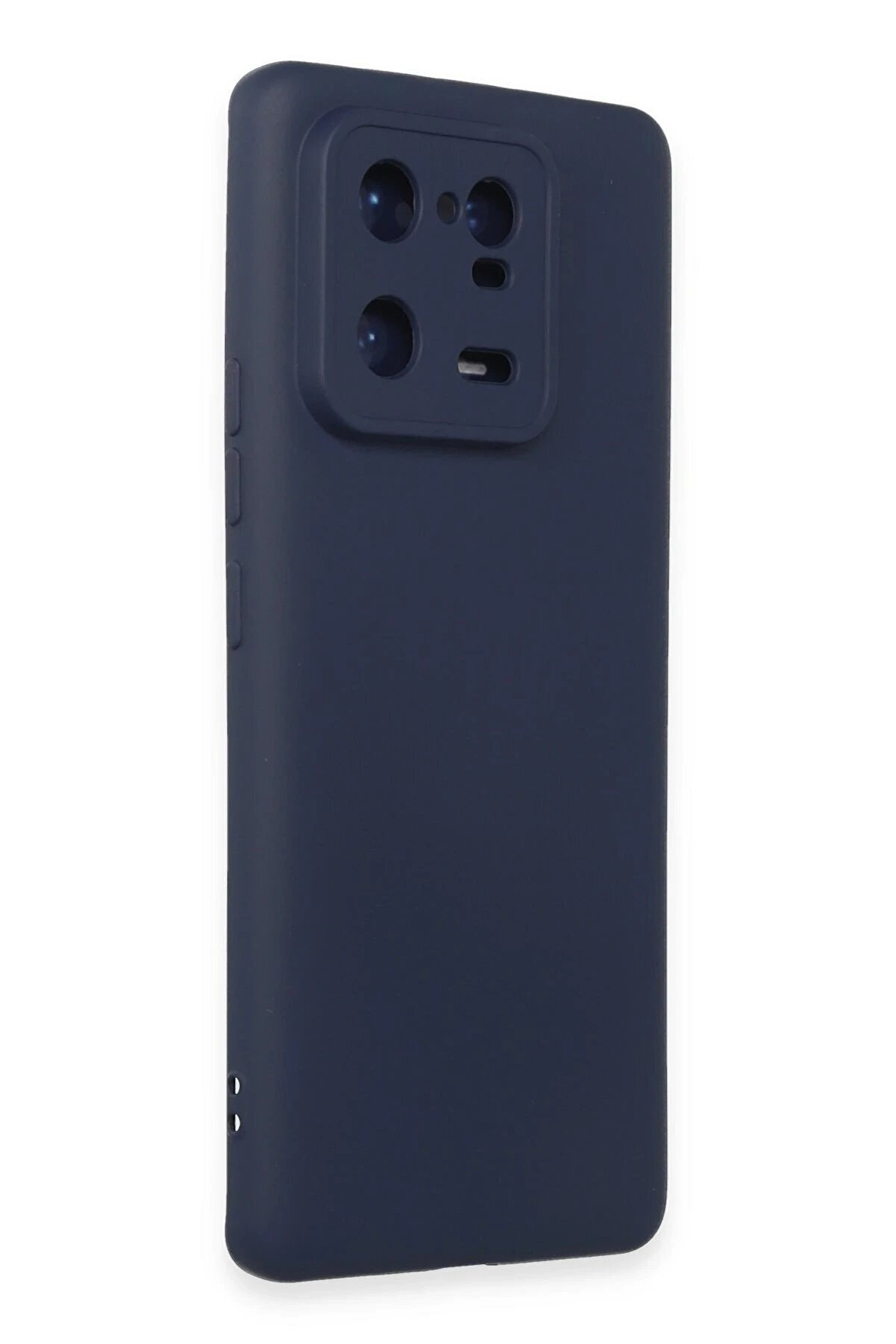 Xi̇aomi̇ Mi̇ 13 Pro Kılıf Nano İ&ccedil;i̇ Kadi̇fe Si̇li̇kon - Laci̇vert - Dropx7420-7203