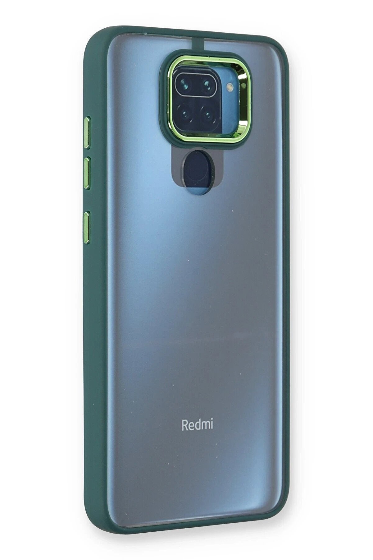 CepteToptan Xiaomi Redmi Note 9 Kılıf Dora Kapak - Haki Yeşil - DROPX3317-7500