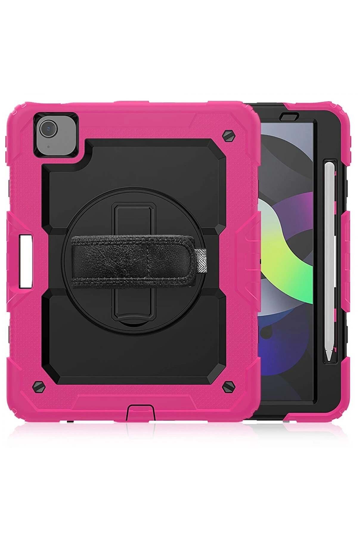 CepteToptan iPad Pro 11 (2020) Kılıf Pars Tablet Kapak - Pembe - DROPX3110-9005