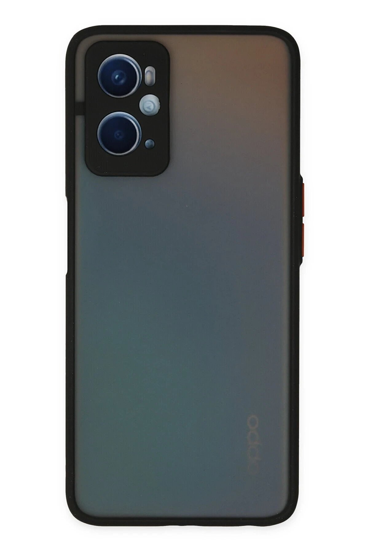 CepteToptan Oppo A96 Kılıf Montreal Silikon Kapak - Siyah - DROPX9032-4610