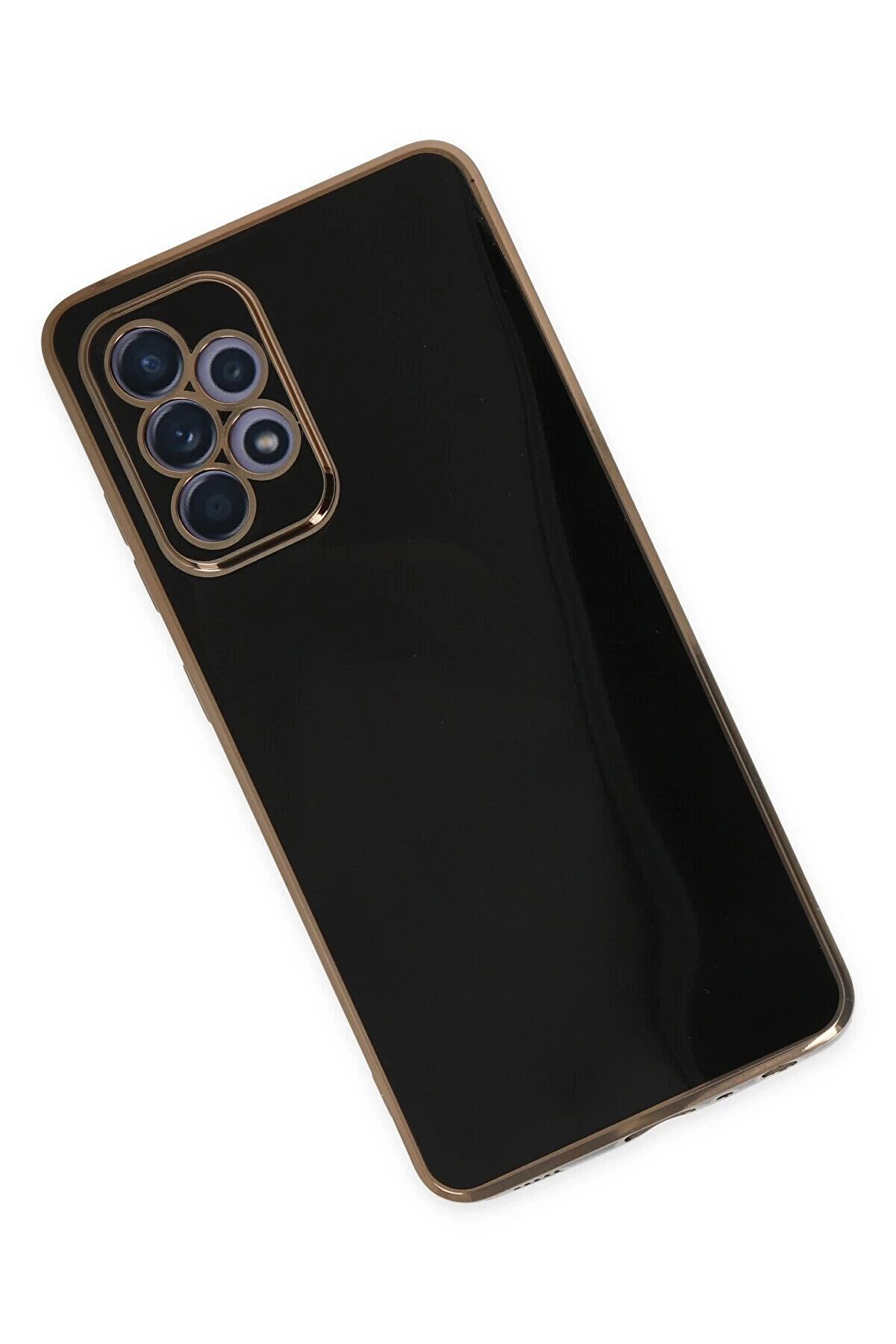 Samsung Galaxy A32 Kılıf Volet Si̇li̇kon - Si̇yah - Dropx2008-7107