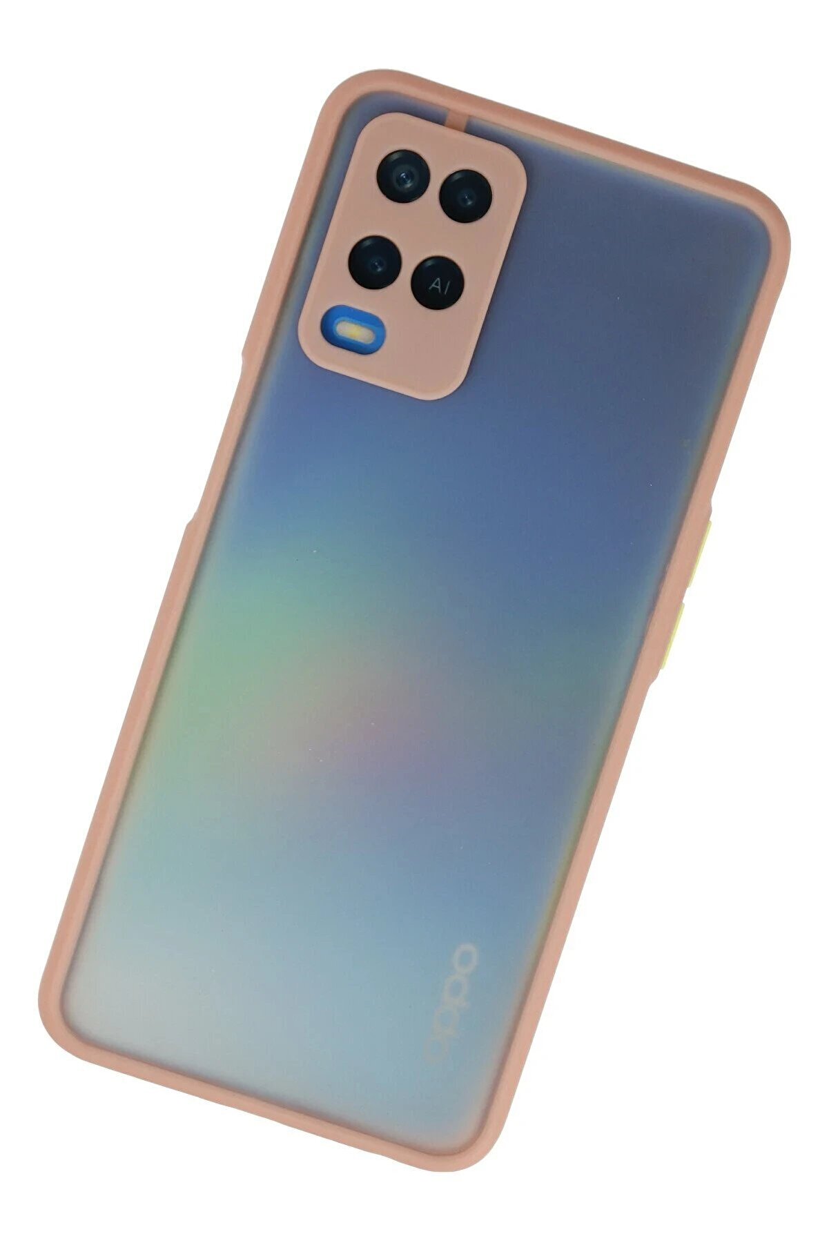 Oppo A54 4G Kılıf Montreal Si̇li̇kon Kapak - Pembe - Dropx1870-6335