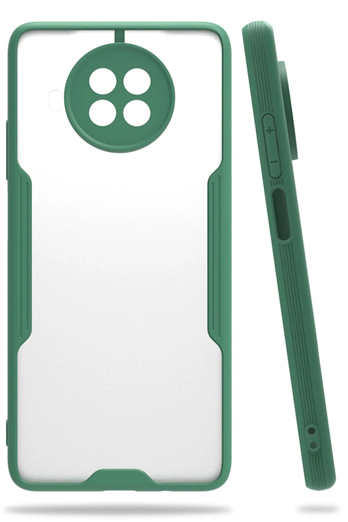 CepteToptan Xiaomi Mi 10T Lite Kılıf Platin Silikon - Yeşil - DROPX7640-2778