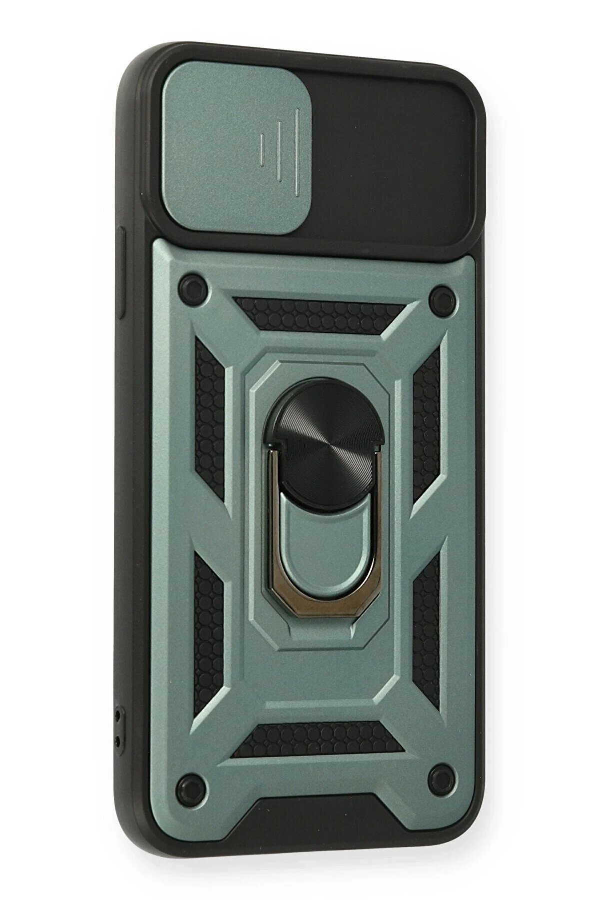 İphone 11 Pro Kılıf Pars Lens Y&uuml;z&uuml;kl&uuml; Si̇li̇kon - Yeşi̇l - Dropx6043-2468