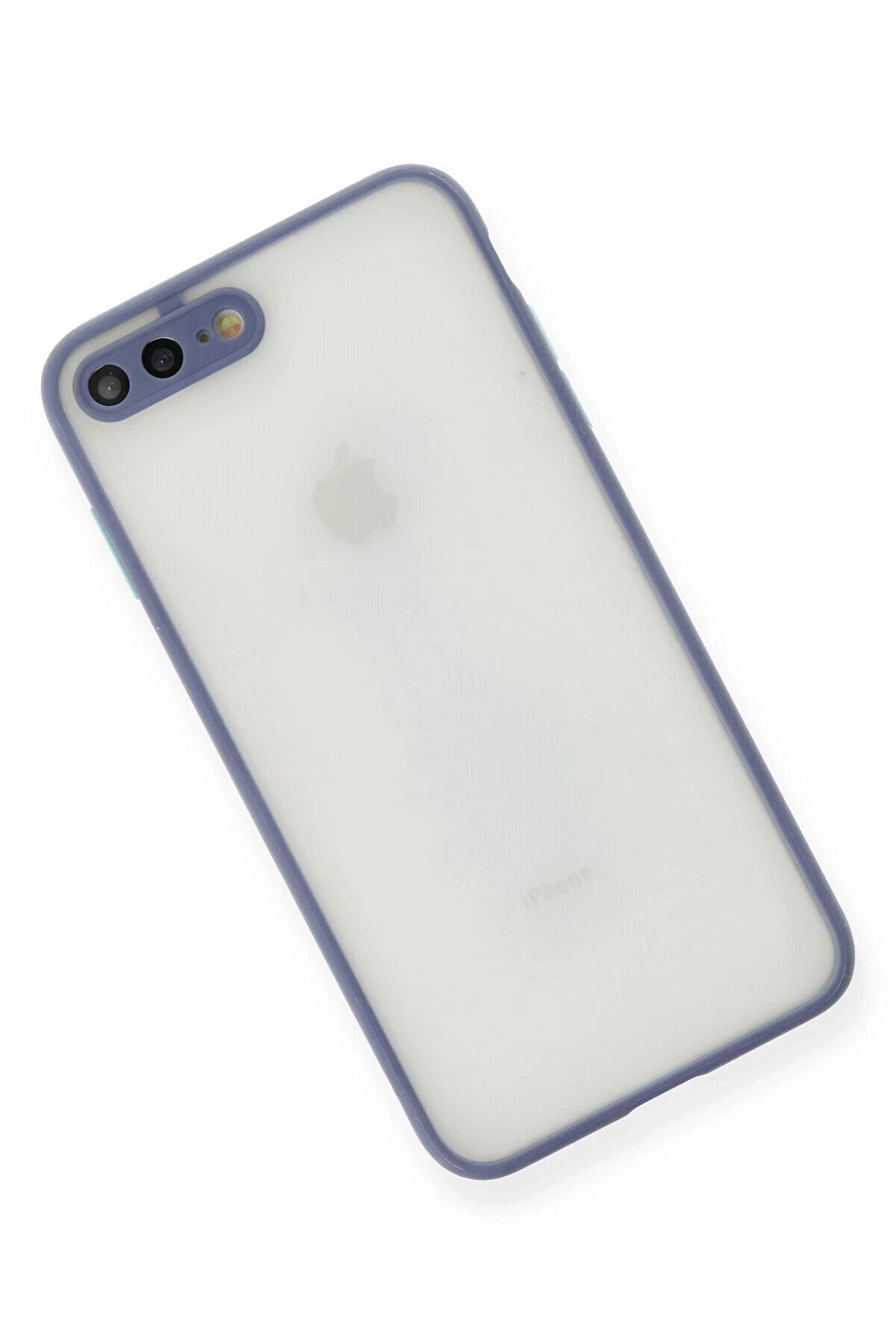 İphone 7 Plus Kılıf Montreal Si̇li̇kon Kapak - Gri̇ - Dropx7099-4386