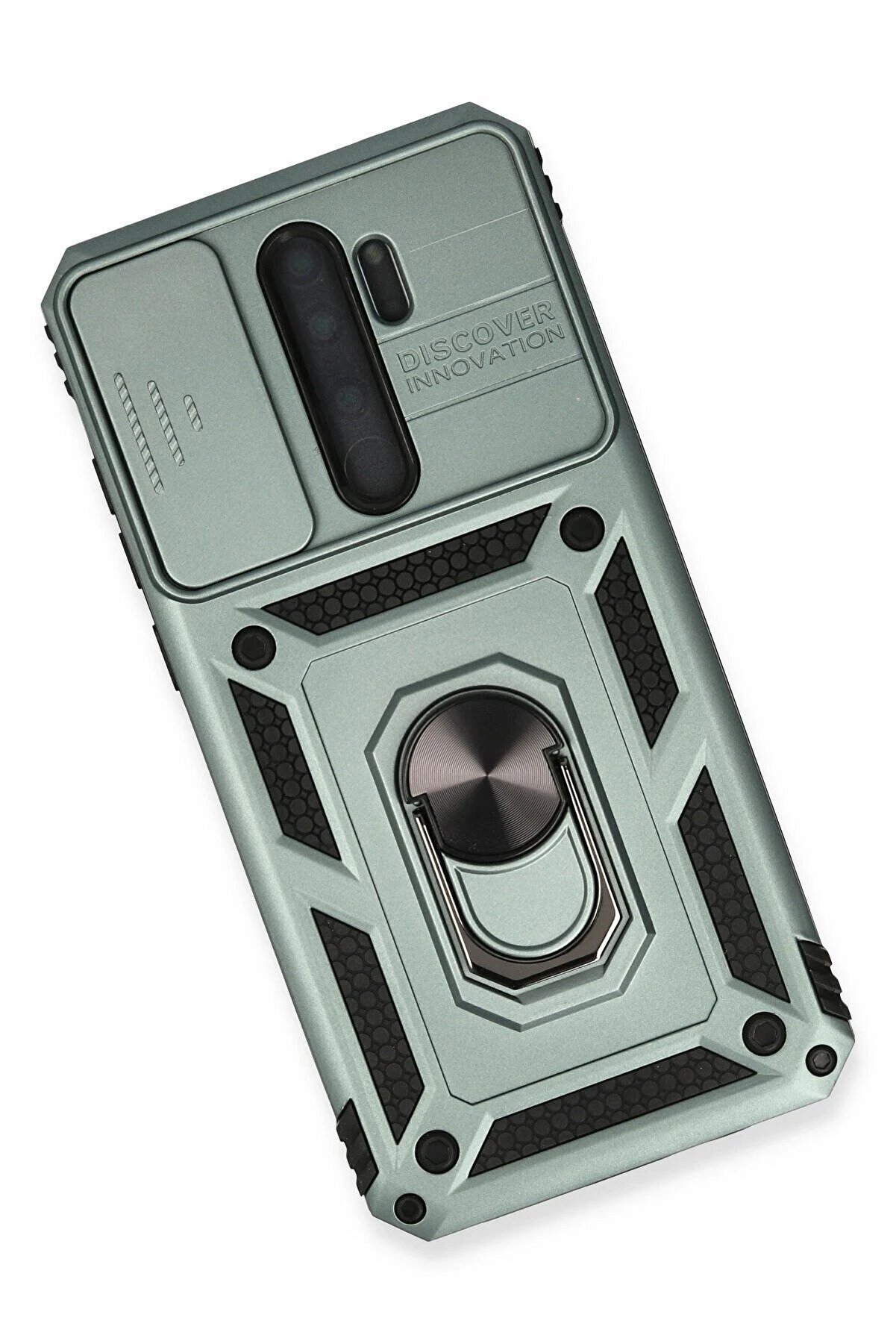 Xi̇aomi̇ Redmi̇ Note 8 Pro Kılıf Pars Lens Y&uuml;z&uuml;kl&uuml; Si̇li̇kon - Yeşi̇l - Dropx1816-1699