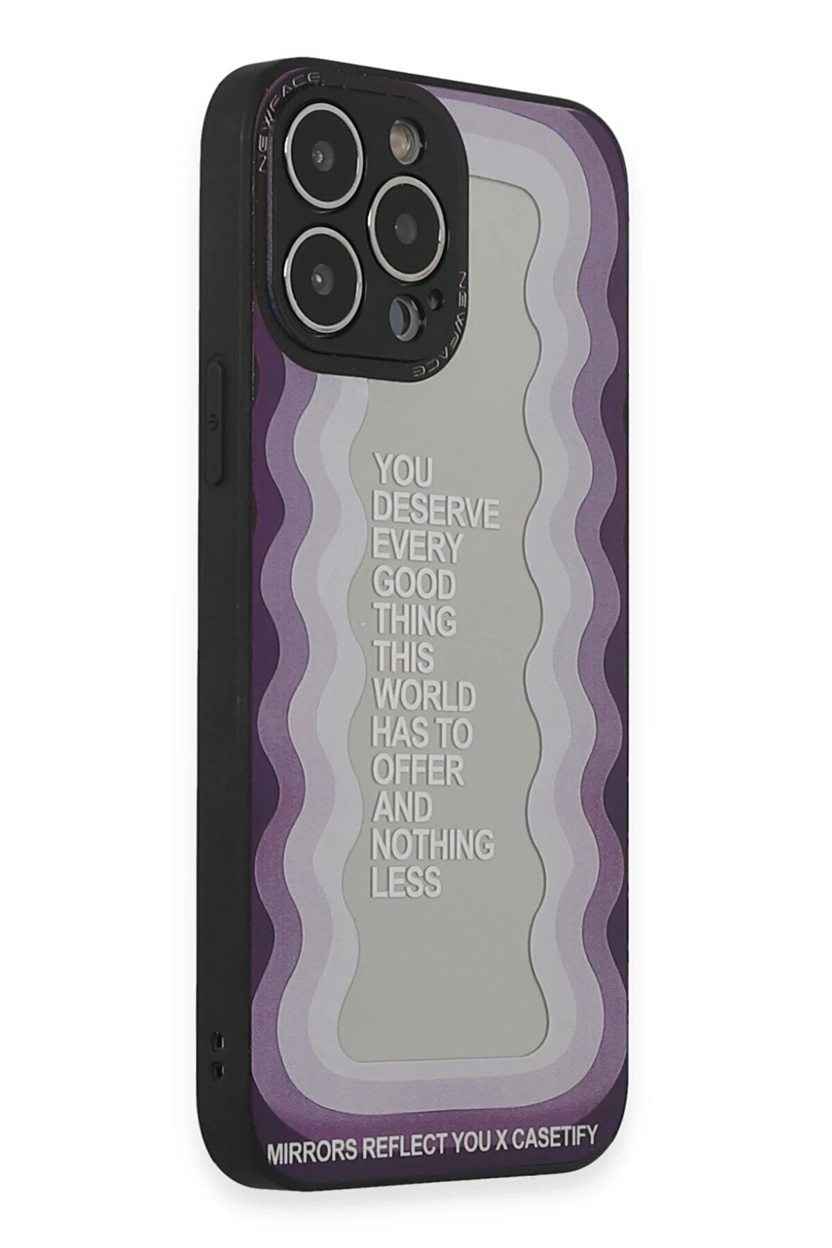 İphone 13 Pro Kılıf Mi̇rror Desenli̇ Kapak - Mi̇rror - 5 - Dropx9617-9123