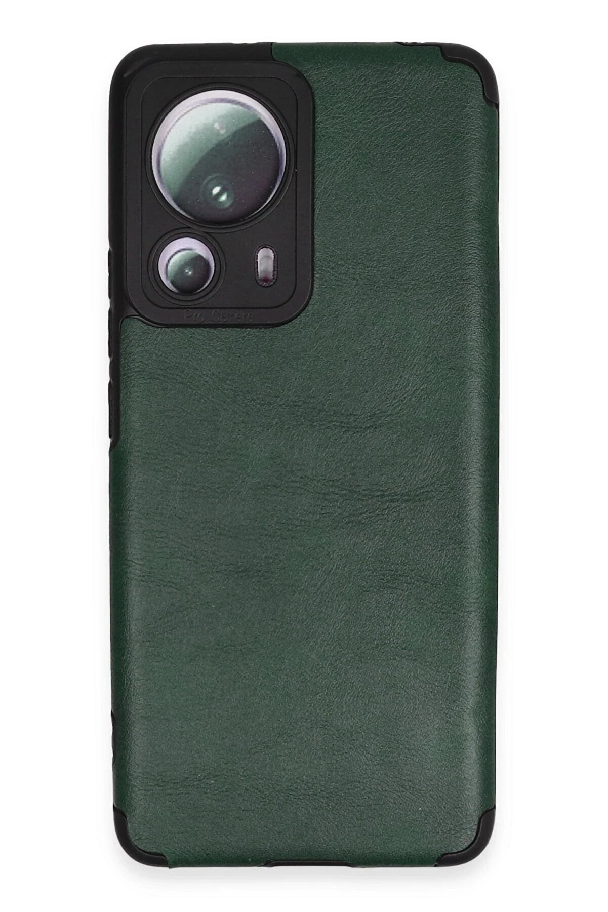 CepteToptan Xiaomi Mi 13 Lite Kılıf Loop Deri Silikon - Yeşil - DROPX2099-5134