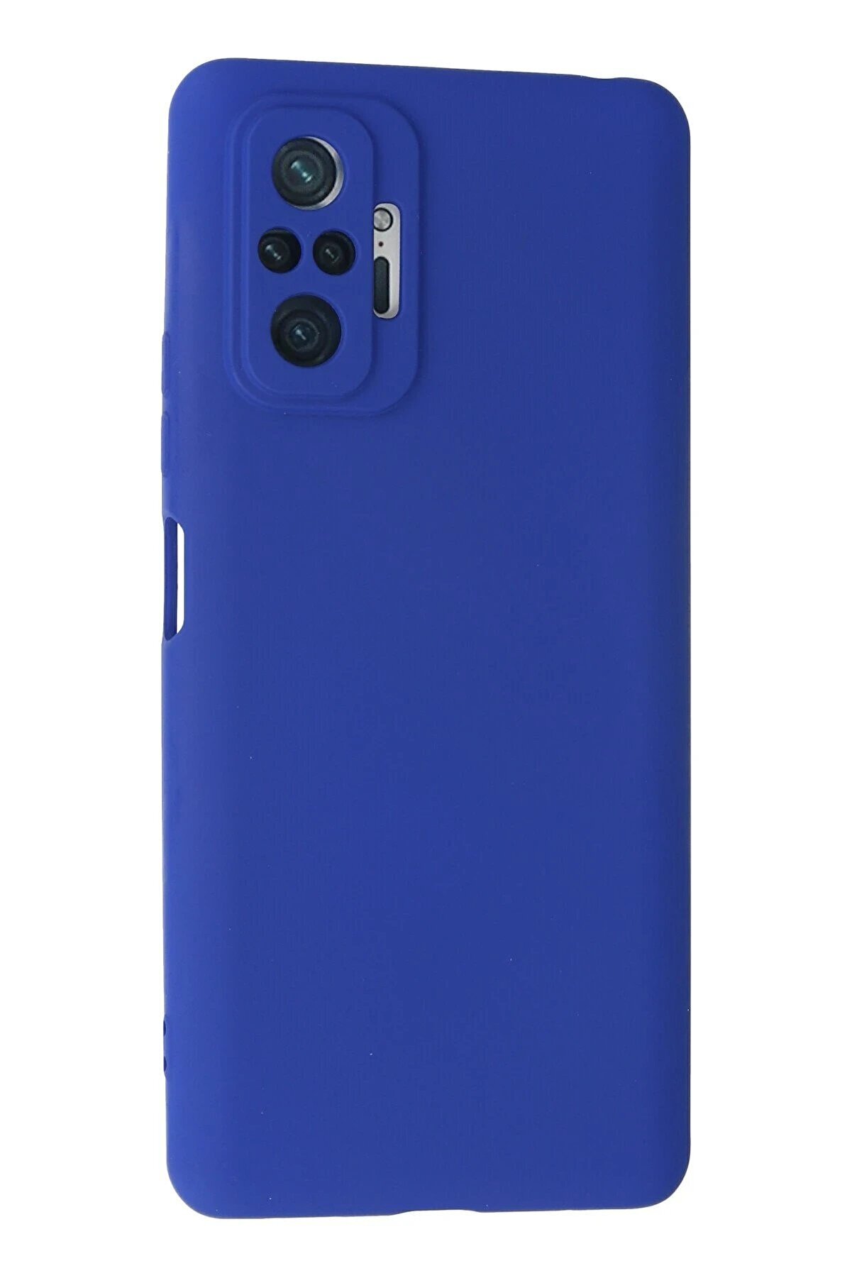 Xi̇aomi̇ Redmi̇ Note 10 Pro Kılıf Fi̇rst Si̇li̇kon - Laci̇vert - Dropx1059-1206