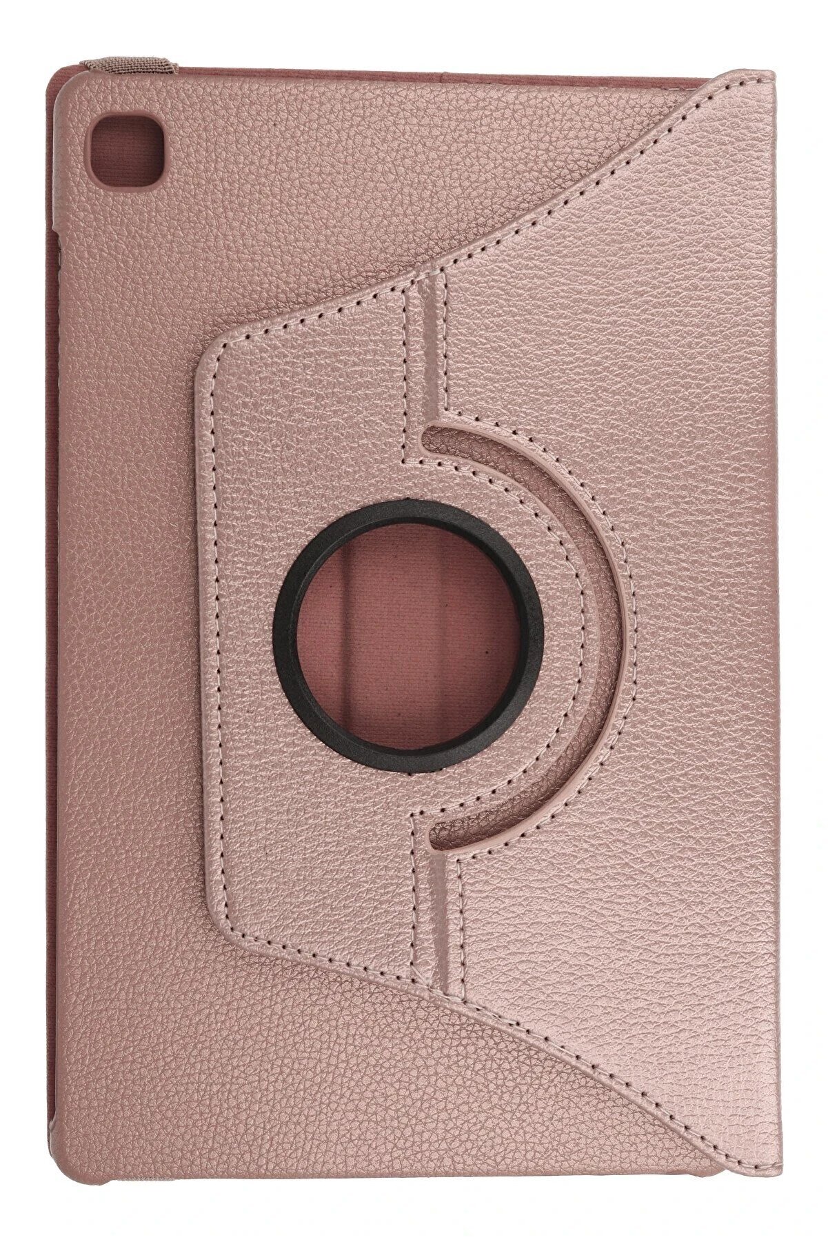 Samsung Galaxy P610 Tab S6 Li̇te 10.4 Kılıf 360 Tablet Deri̇ Kılıf - Rose Gold - Dropx3957-5834