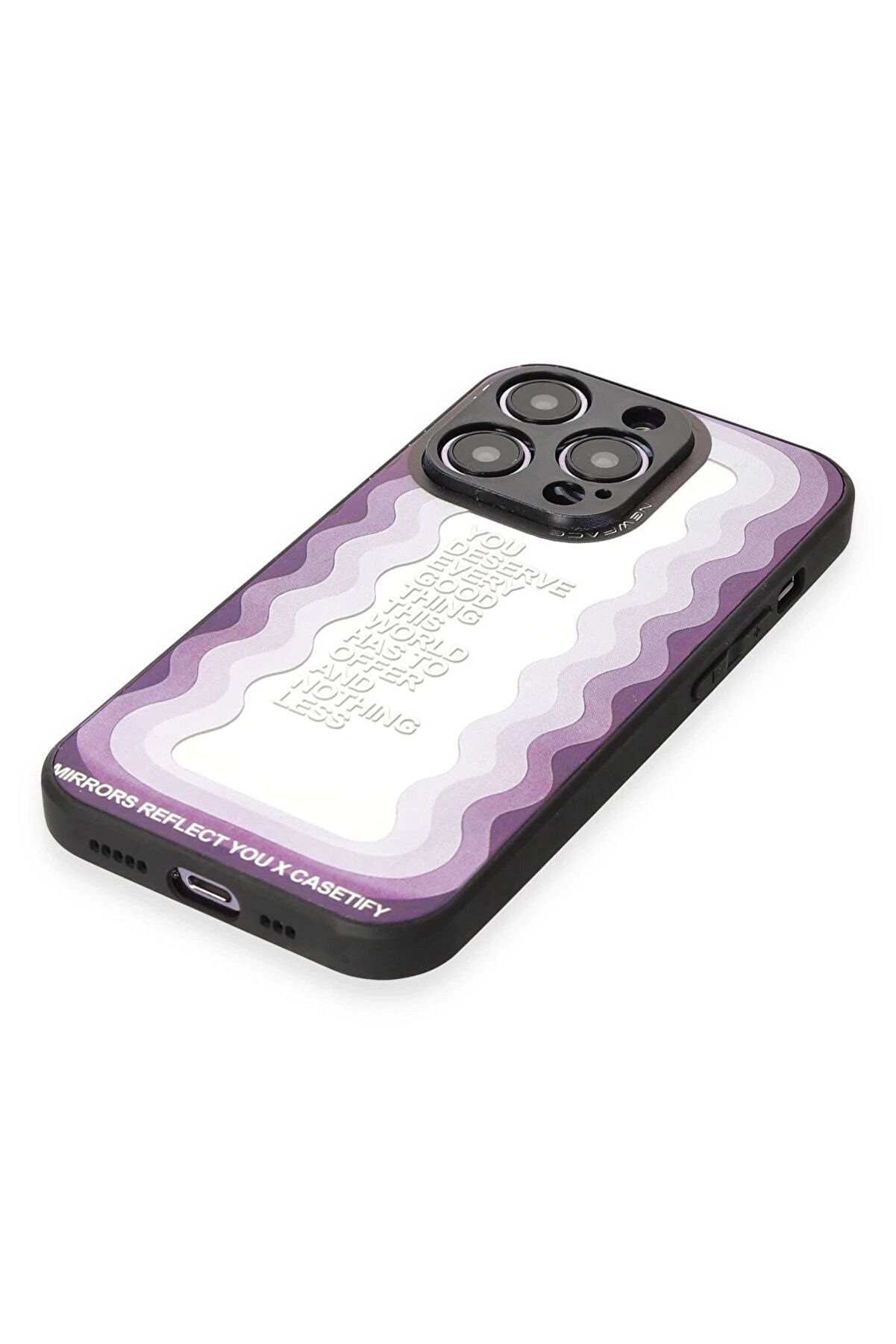 İphone 12 Pro Max Kılıf Mi̇rror Desenli̇ Kapak - Mi̇rror - 5 - Dropx1305-4570