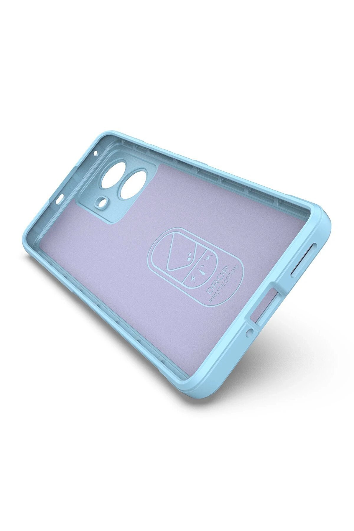 Realme 10 Pro 5G Kılıf Opti̇mum Si̇li̇kon - Bordo - Dropx3254-9209