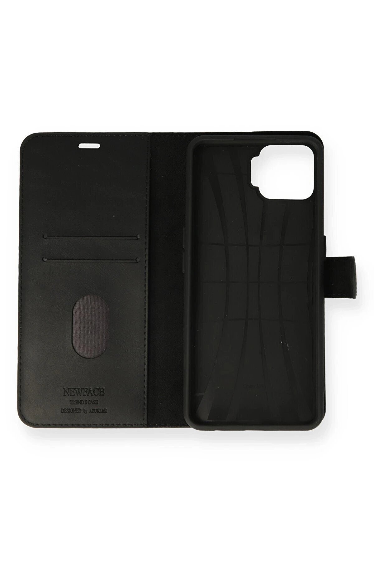 Oppo A73 Kılıf Trend S Plus Kapaklı Kılıf - Si̇yah - Dropx6323-4100