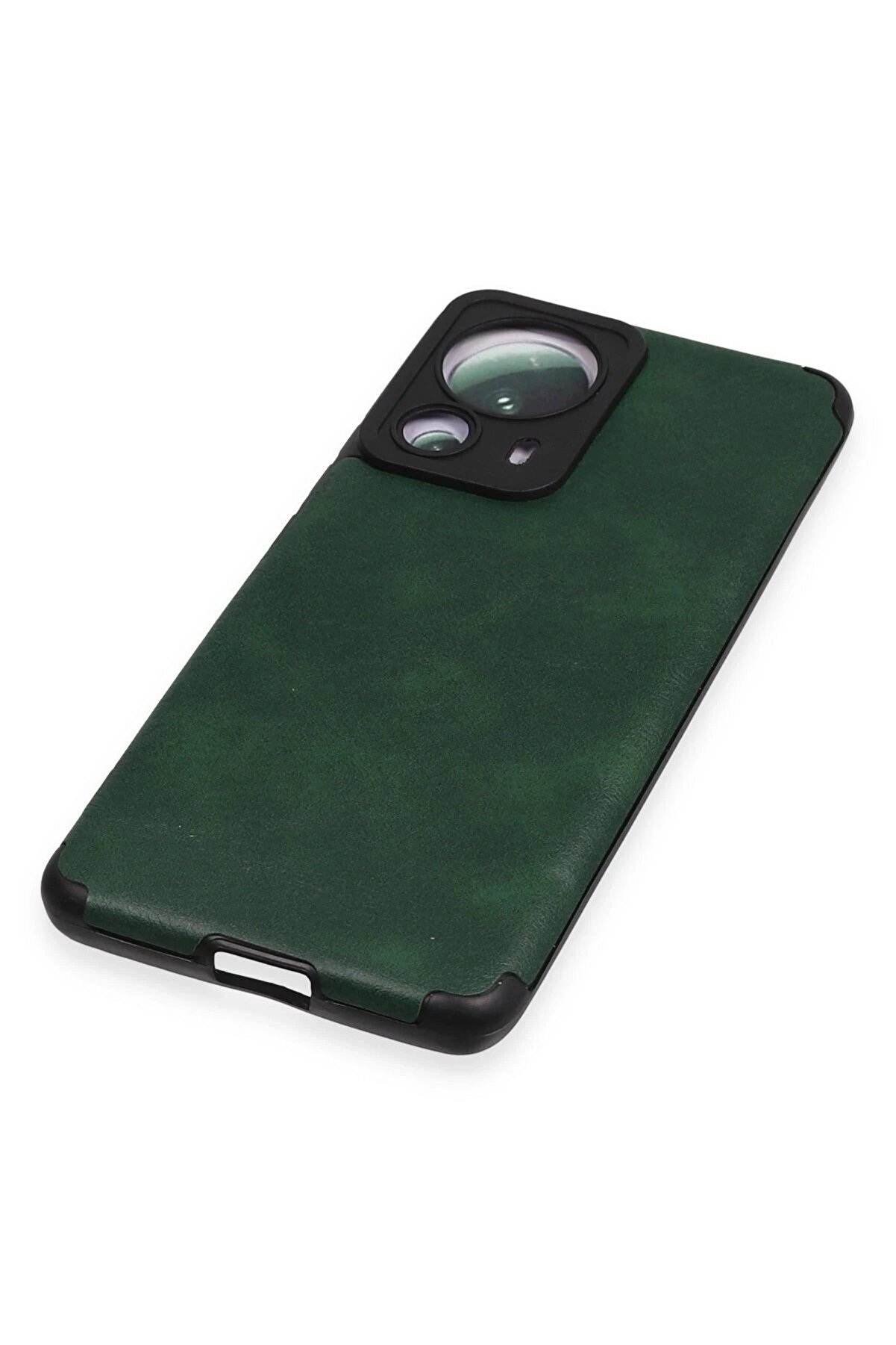 Xi̇aomi̇ Mi̇ 13 Li̇te Kılıf Loop Deri̇ Si̇li̇kon - Yeşi̇l - Dropx2099-5134