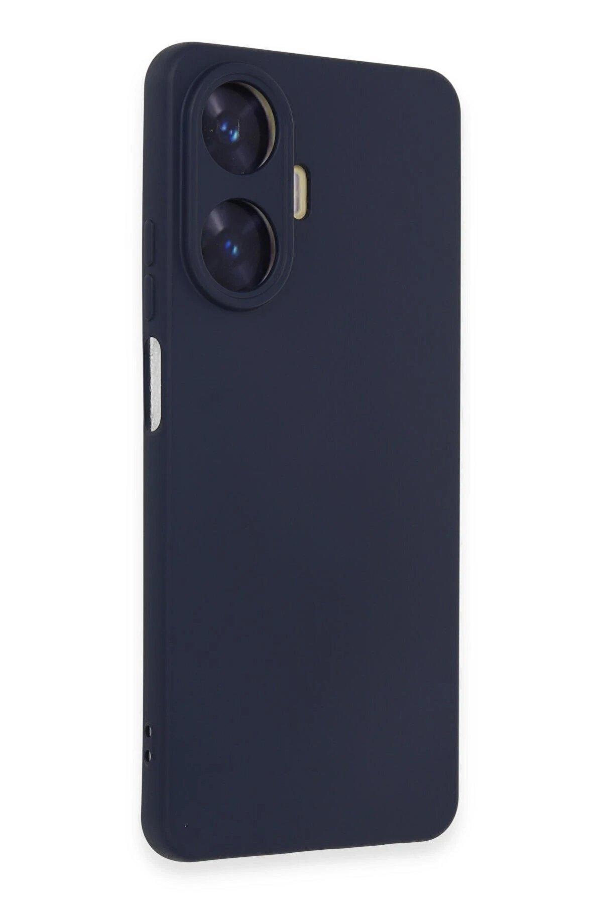 CepteToptan Realme C55 Kılıf Nano i&ccedil;i Kadife Silikon - Mor - DROPX8597-9851