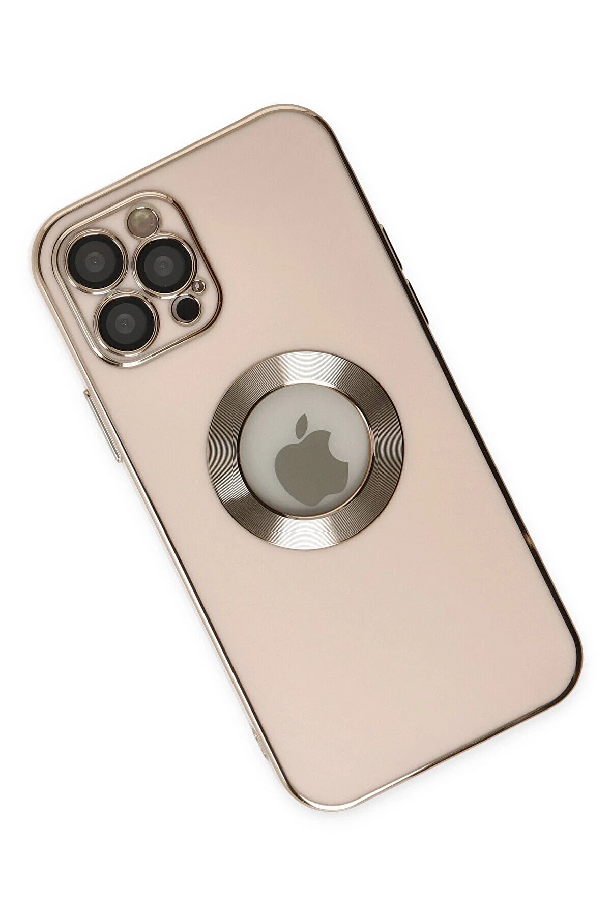 İphone 12 Pro Kılıf Store Si̇li̇kon - Pembe - Dropx1838-5657