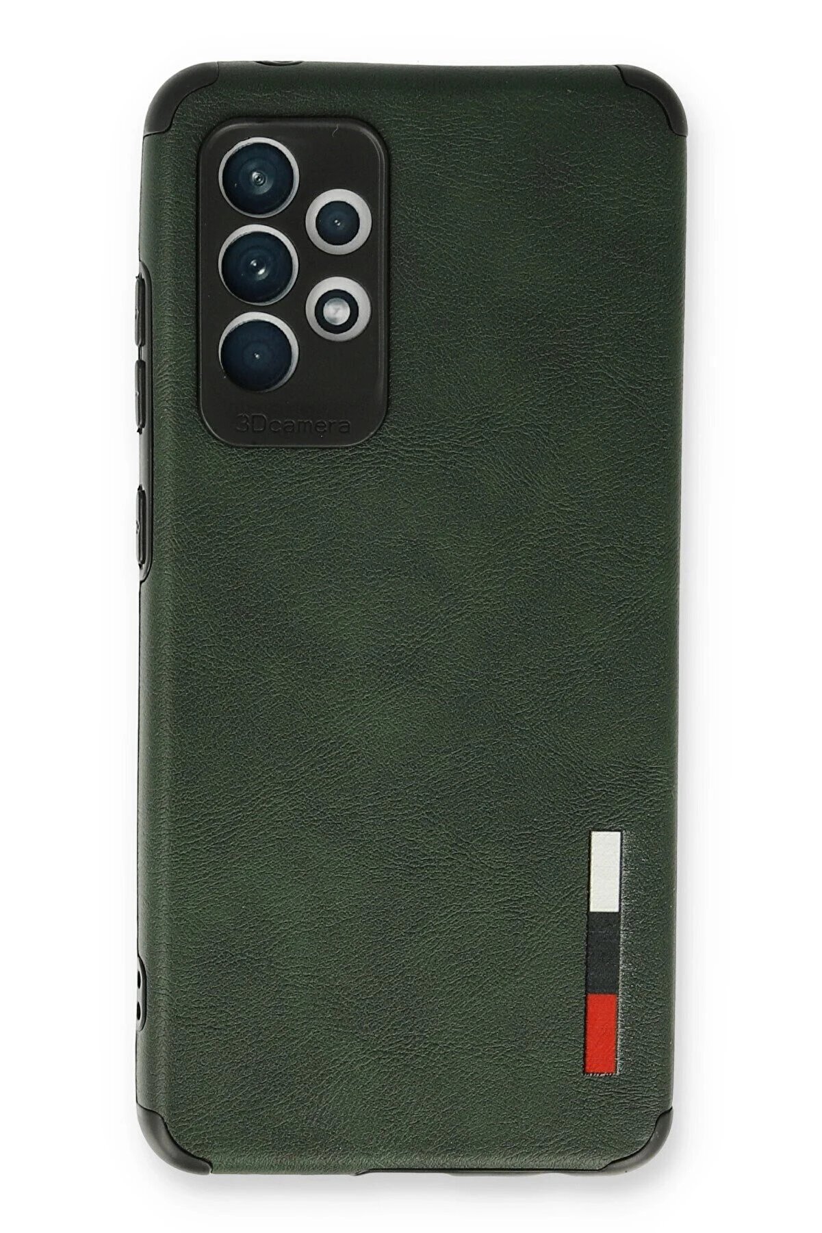 CepteToptan Samsung Galaxy A73 5G Kılıf Loop Deri Silikon - Yeşil - DROPX7888-6212