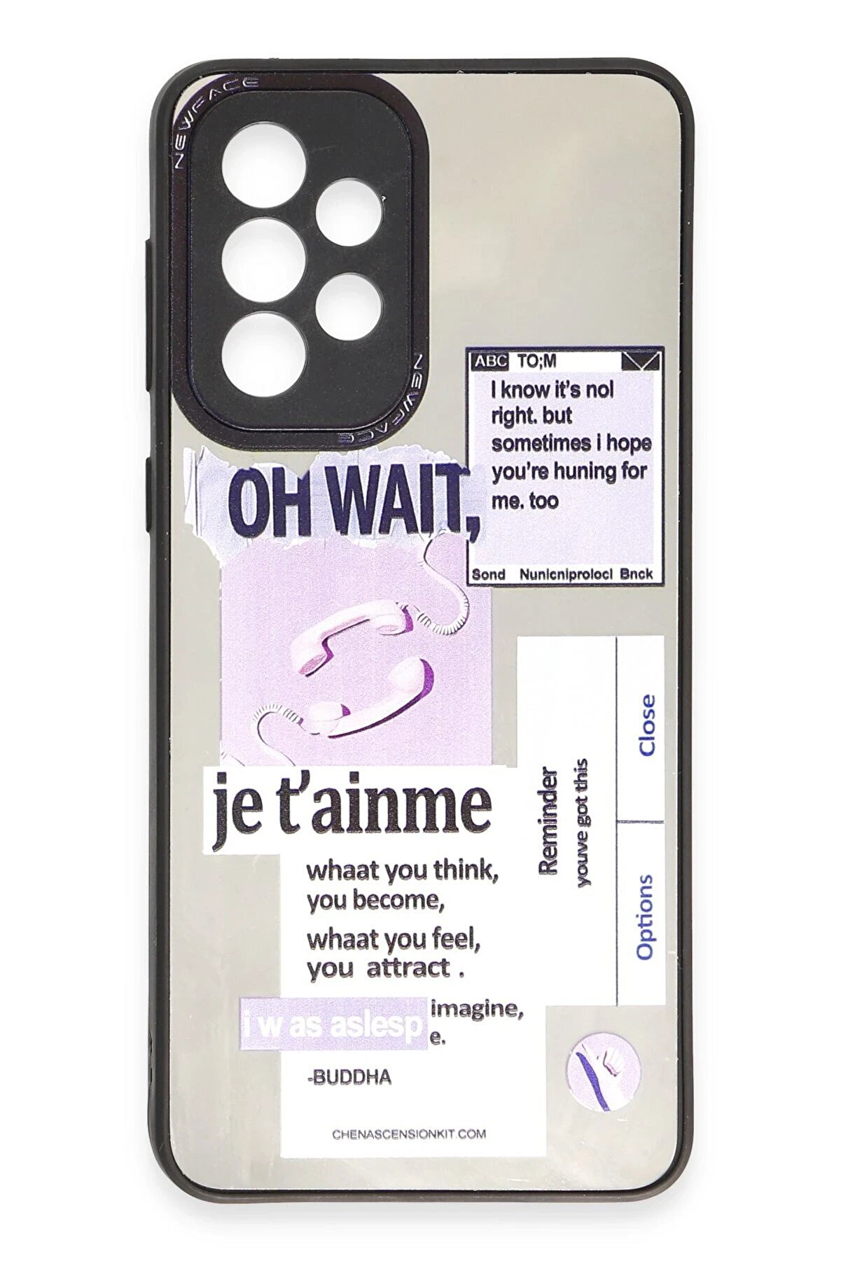 Samsung Galaxy A53 5G Kılıf Mi̇rror Desenli̇ Kapak - Mi̇rror - 4 - Dropx7591-5926