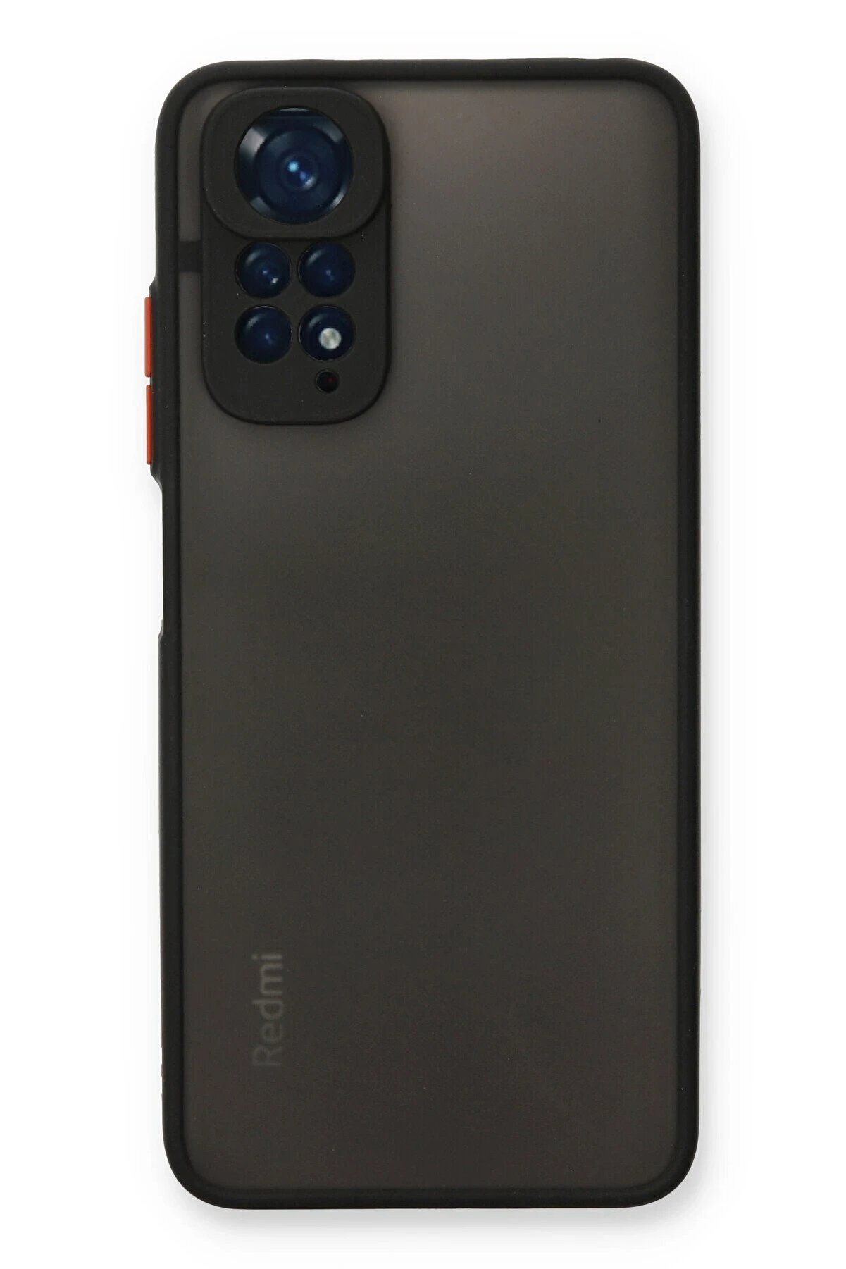 CepteToptan Xiaomi Redmi Note 11 Kılıf Montreal Silikon Kapak - Siyah - DROPX7993-8959