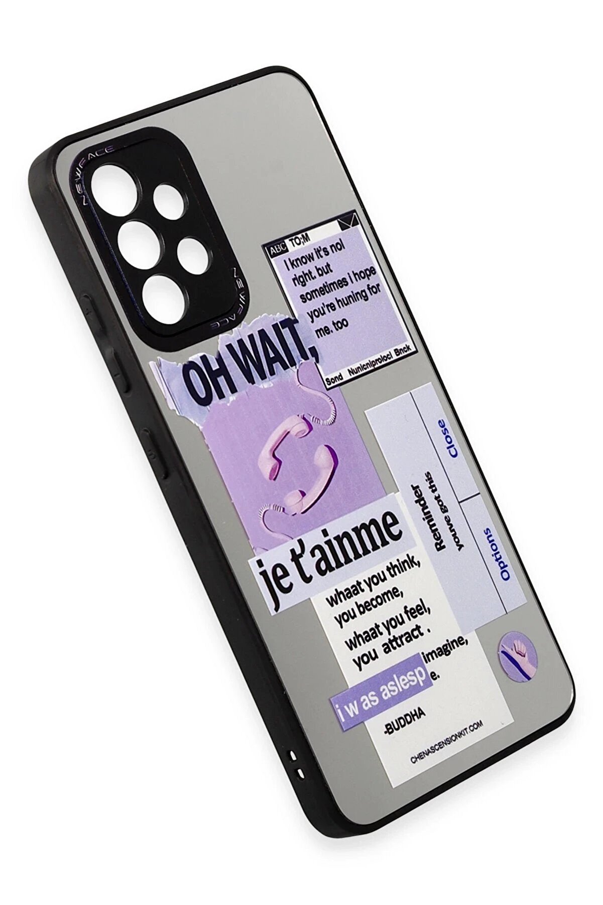 Samsung Galaxy A52 Kılıf Mi̇rror Desenli̇ Kapak - Mi̇rror - 4 - Dropx3311-4008