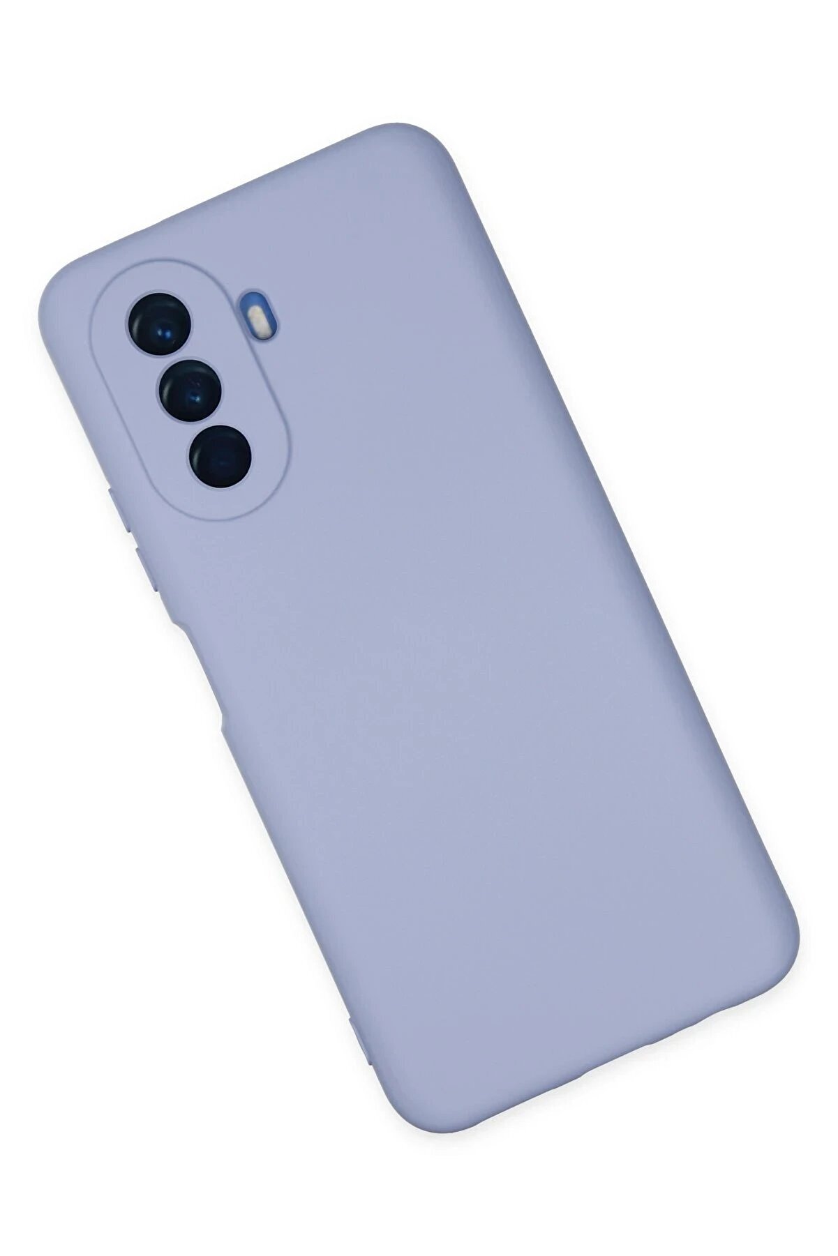 Huawei̇ Nova Y70 Kılıf Nano İçi̇ Kadi̇fe Si̇li̇kon - Li̇la - Dropx3035-3929