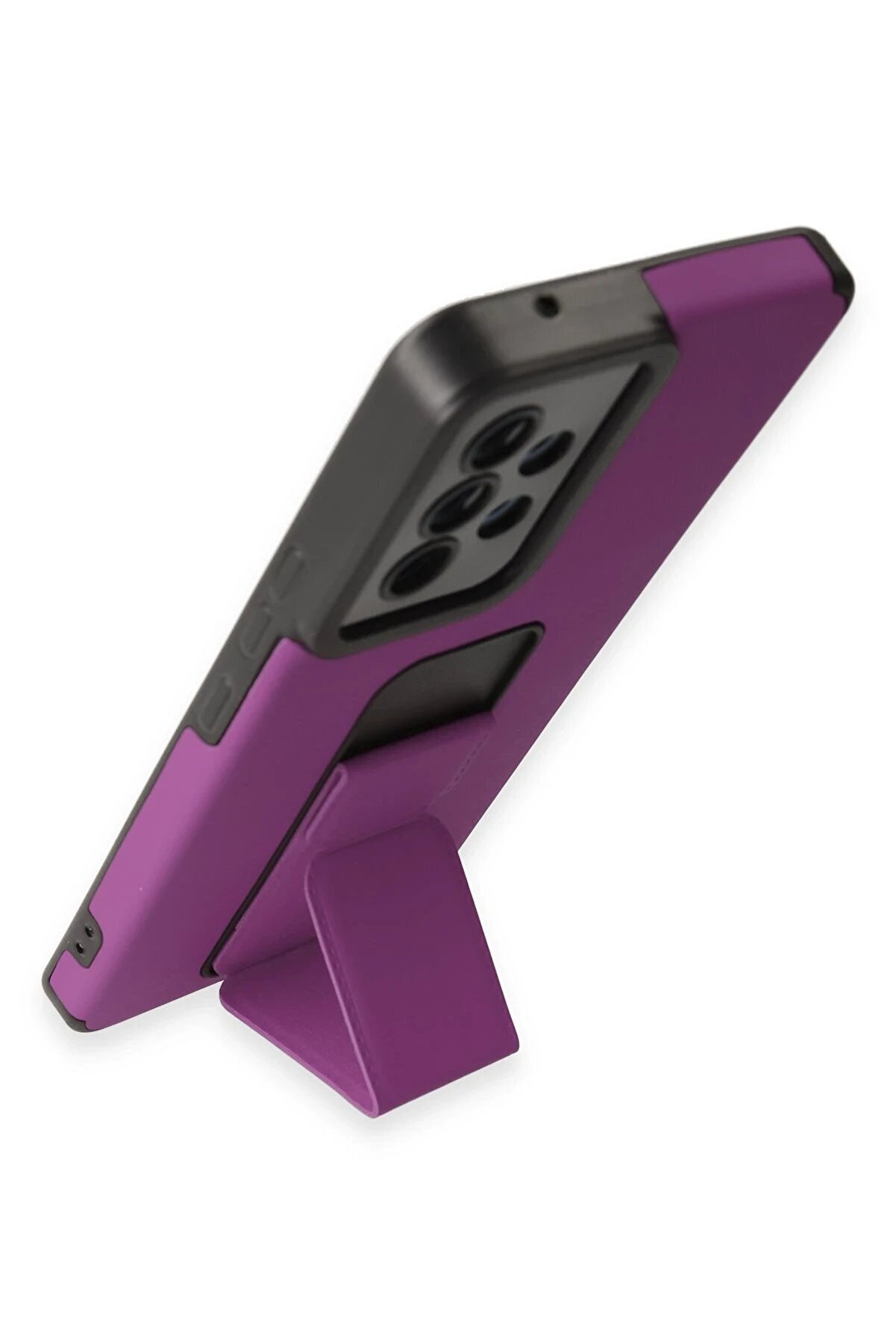 Samsung Galaxy A53 5G Kılıf Mega Standlı Si̇li̇kon - Mor - Dropx6861-1263