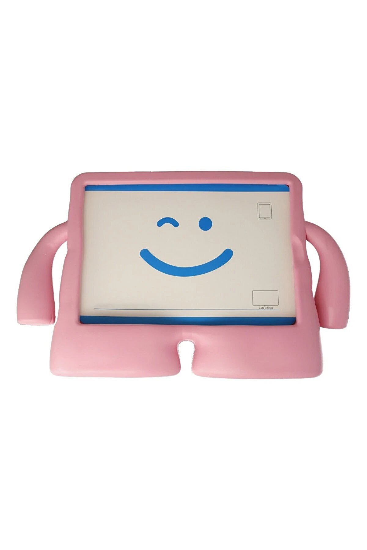 CepteToptan iPad Mini 5 Kılıf Karakter Tablet Silikon - Açık Pembe - DROPX8380-1966