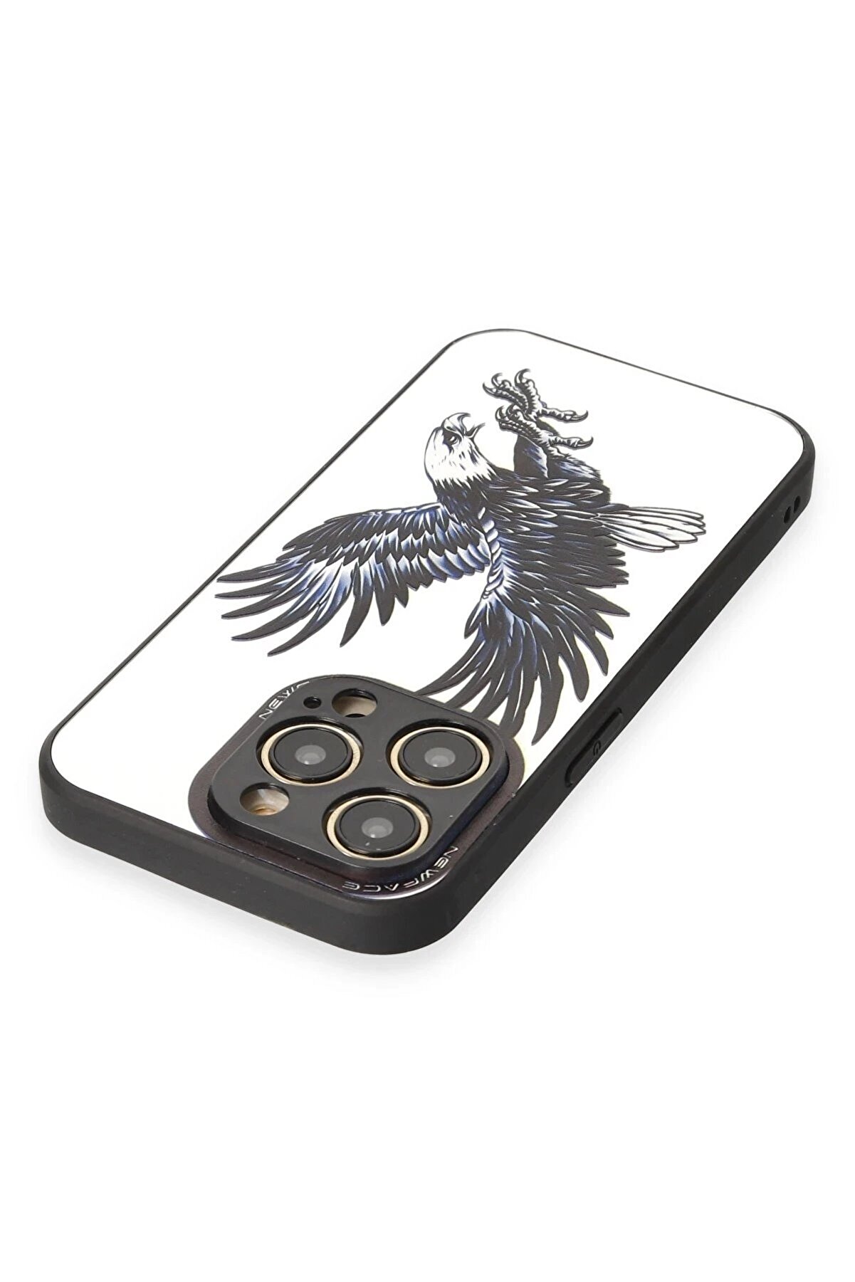 İphone 12 Pro Max Kılıf Mi̇rror Desenli̇ Kapak - Mi̇rror - 1 - Dropx9163-5616