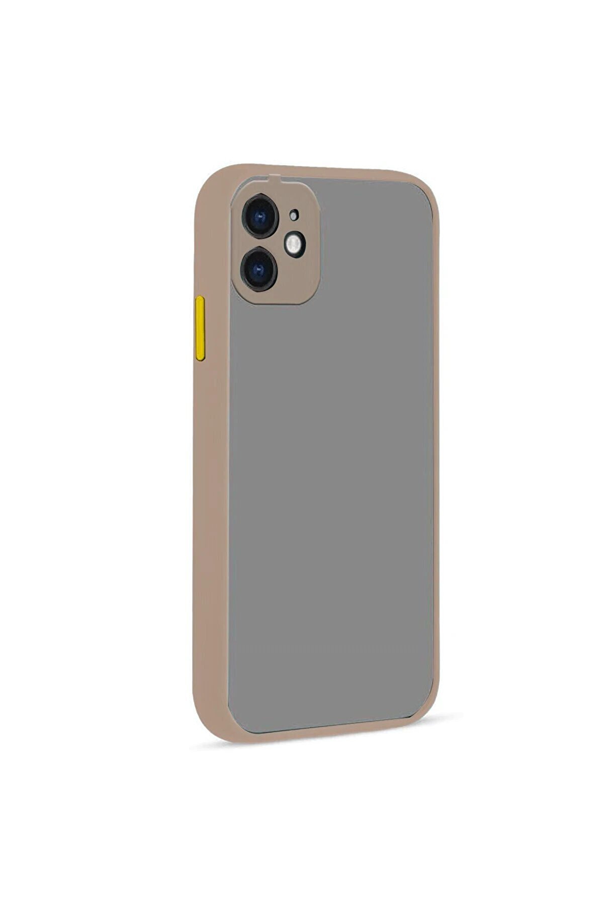 CepteToptan iPhone 12 Kılıf Montreal Silikon Kapak - Pembe - DROPX3355-9182